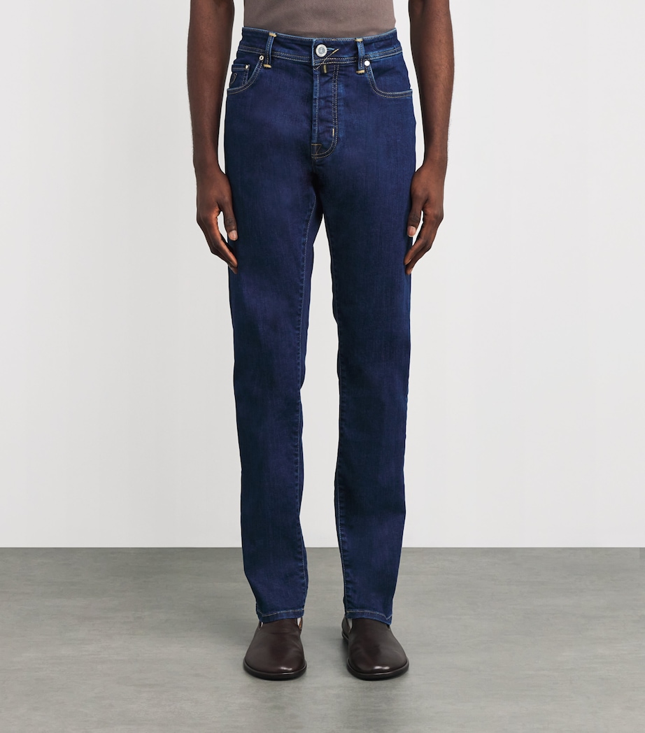 Diamond Dust-Detail Bard Slim Jeans 100D Image 3