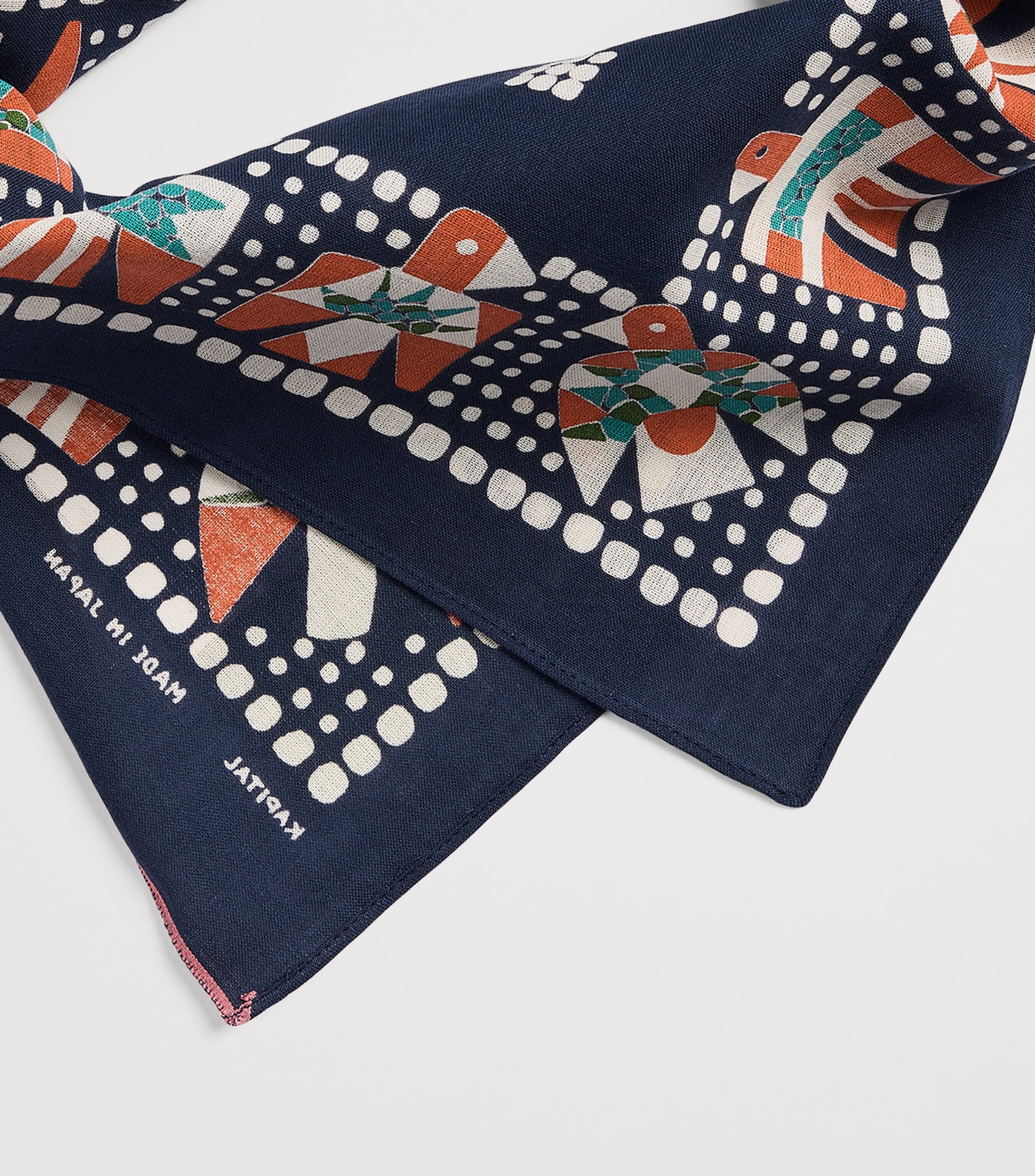Kapital Selvedge Bandana Navy Image 2