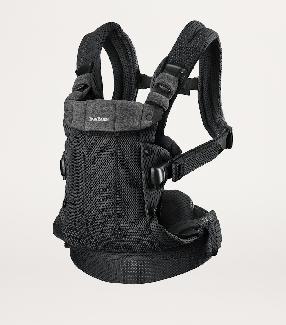 3D Mesh Harmony Baby Carrier BLACK Image 4