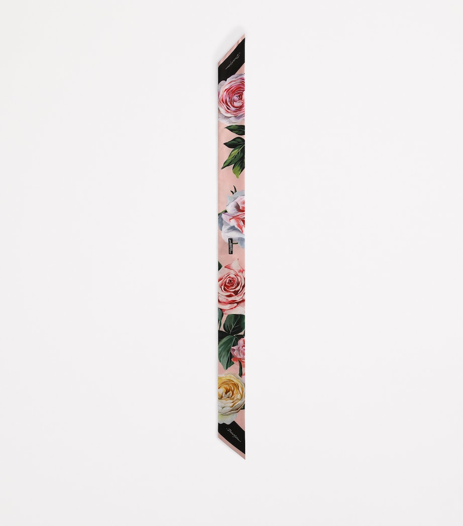 Silk Roses and Peonies Foulard HF5IY-PEONIE/ Image 2