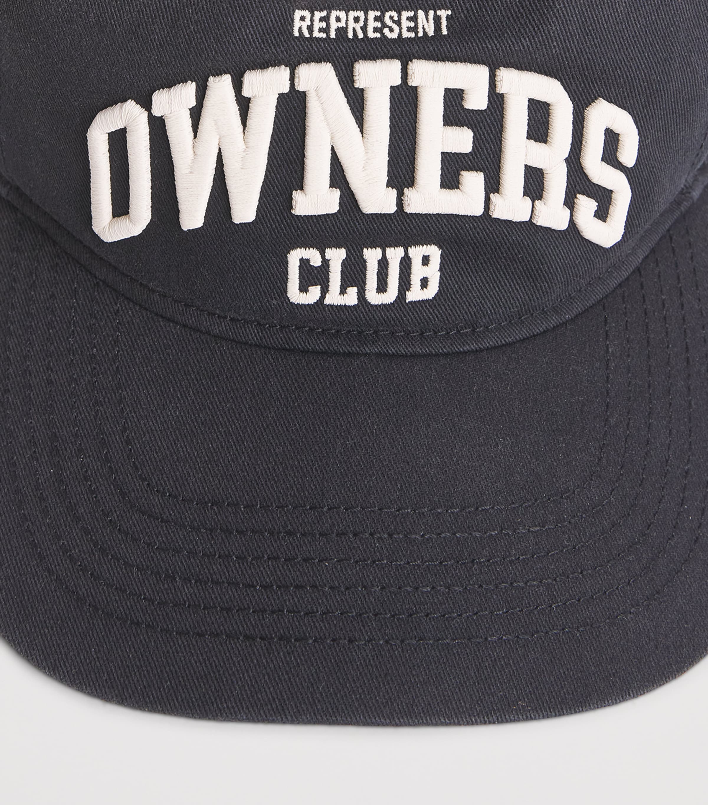 Represent Cotton Owners Club Baseball Cap Faded Black Image 4