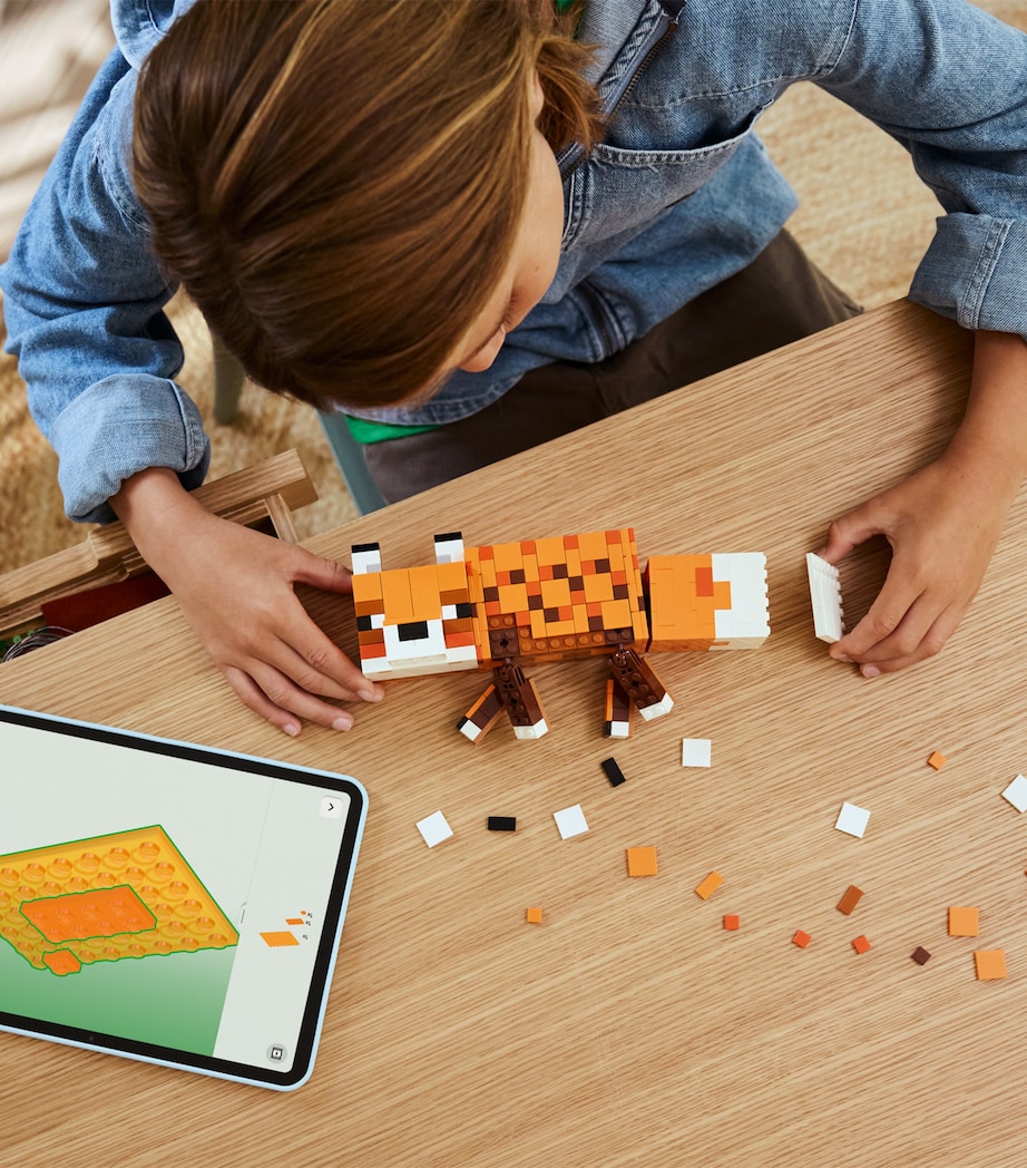 Lego Minecraft The Fox Toy - Gaming Decor Gift 21588 Image 4