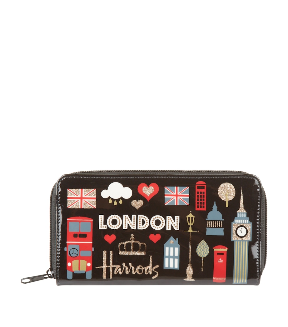 Harrods Glitter London Wallet Image 1