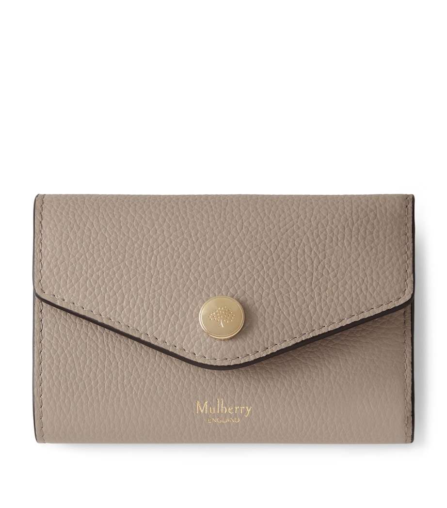 Leather Folded Wallet CASHMERE TAUPE Image 1