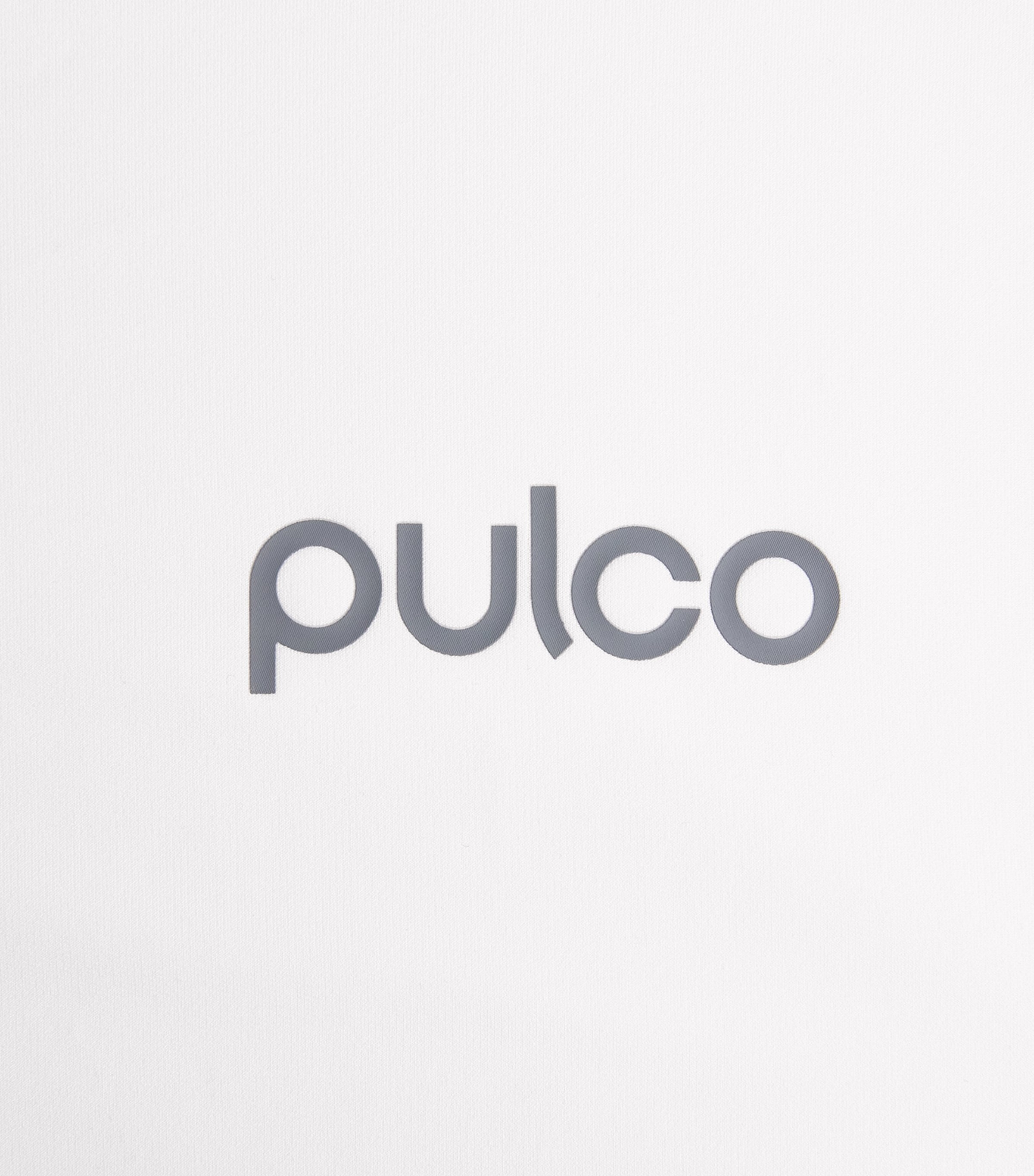 Pulco Studios Mens Hooded Long-Sleeve T-Shirt White Image 6