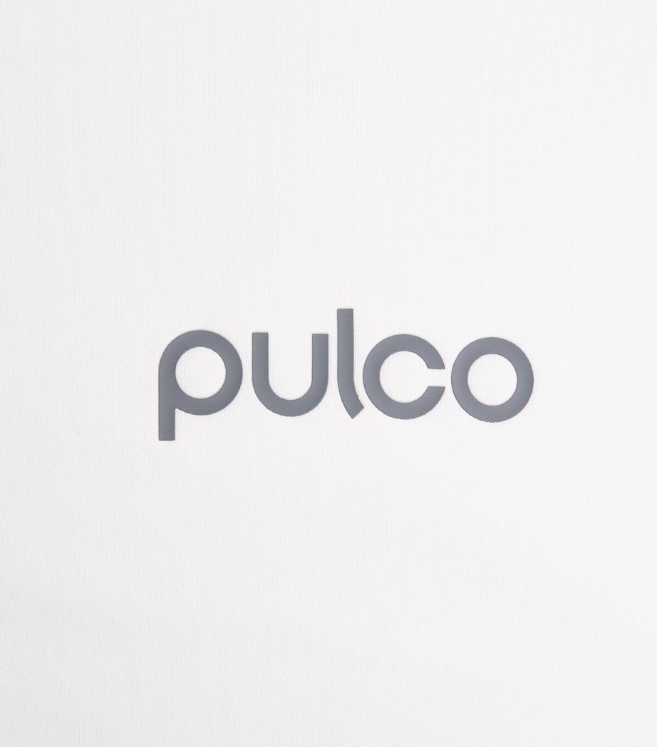 Pulco Studios Mens Hooded Long-Sleeve T-Shirt White Image 6
