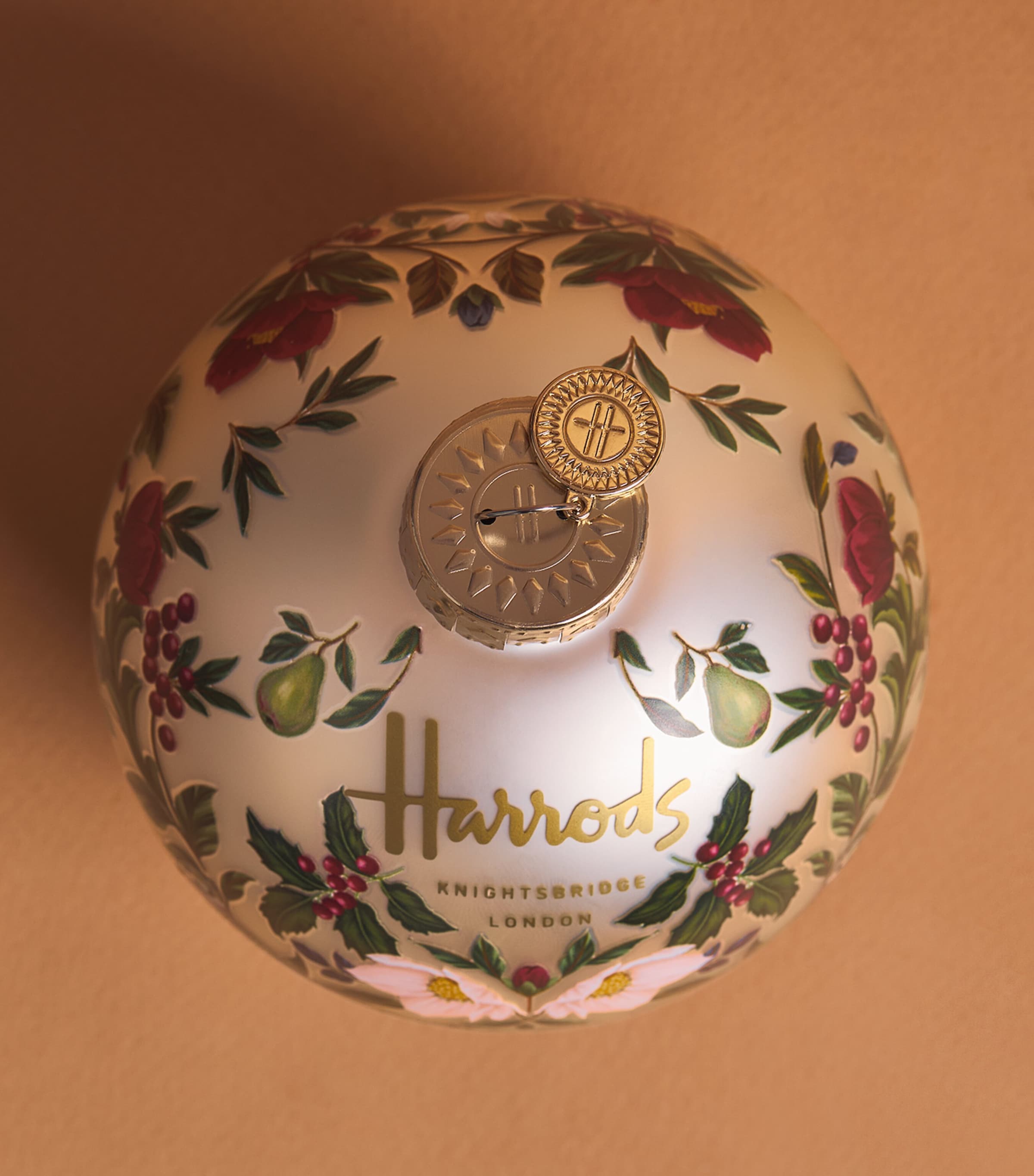 Harrods Turtle Doves Bauble Image 2