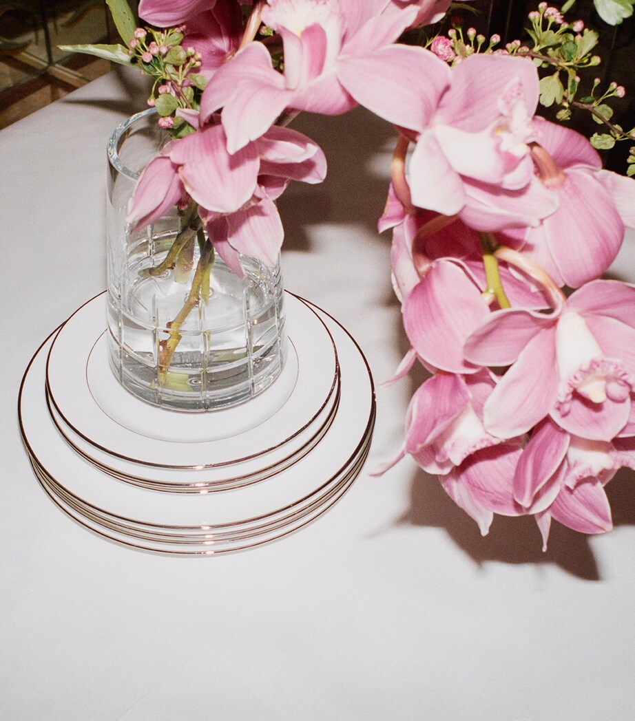 Small Crystal Graphik Vase (19cm) TRANSPARENT Image 5