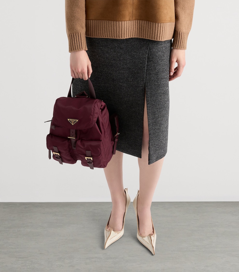 Small Re-Nylon Re-Edition 1978 Backpack F0GCM Image 2