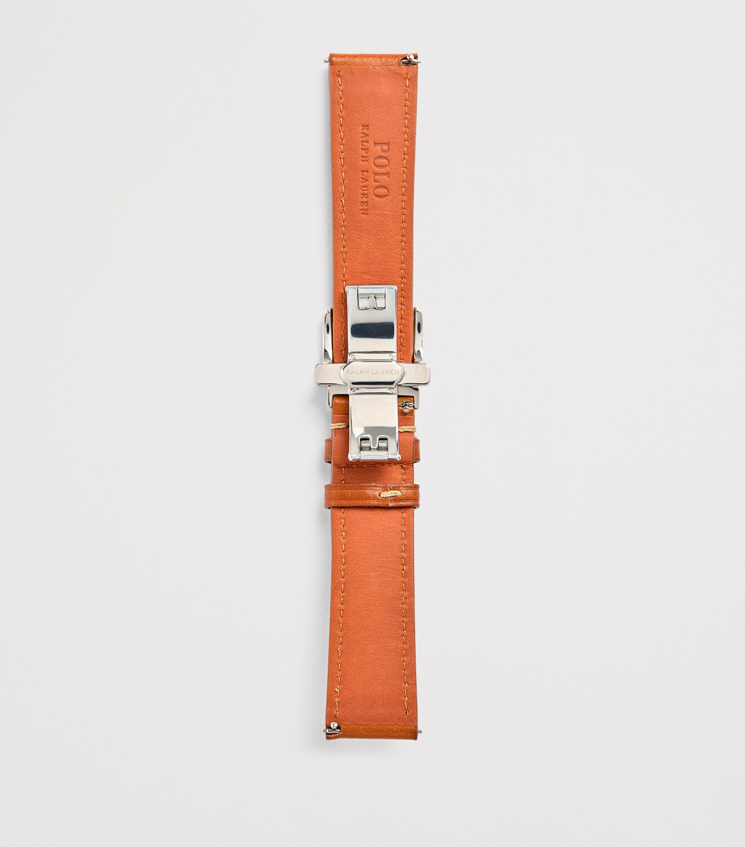Leather Watch Strap (20mm) CLA TAN Image 2