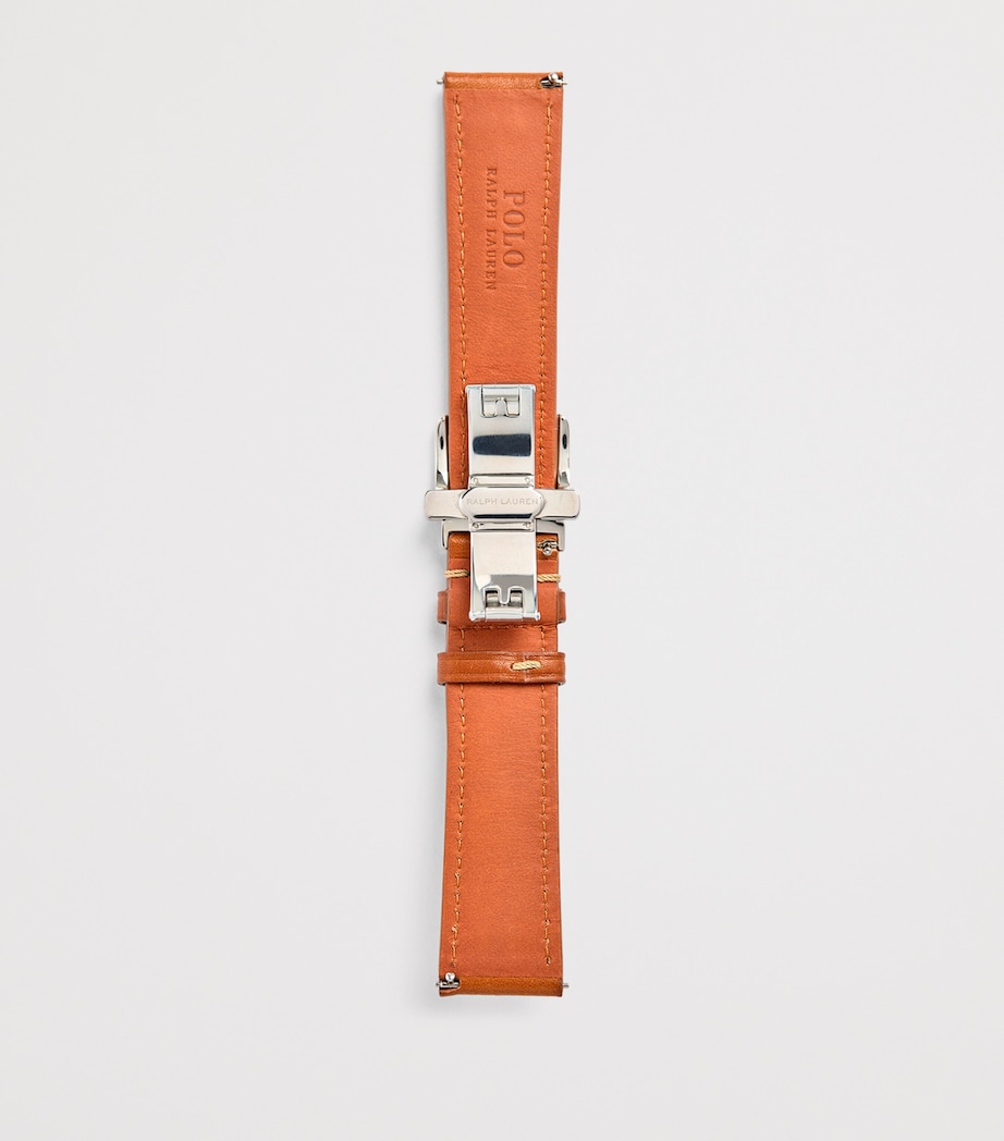 Leather Watch Strap (20mm) CLA TAN Image 2