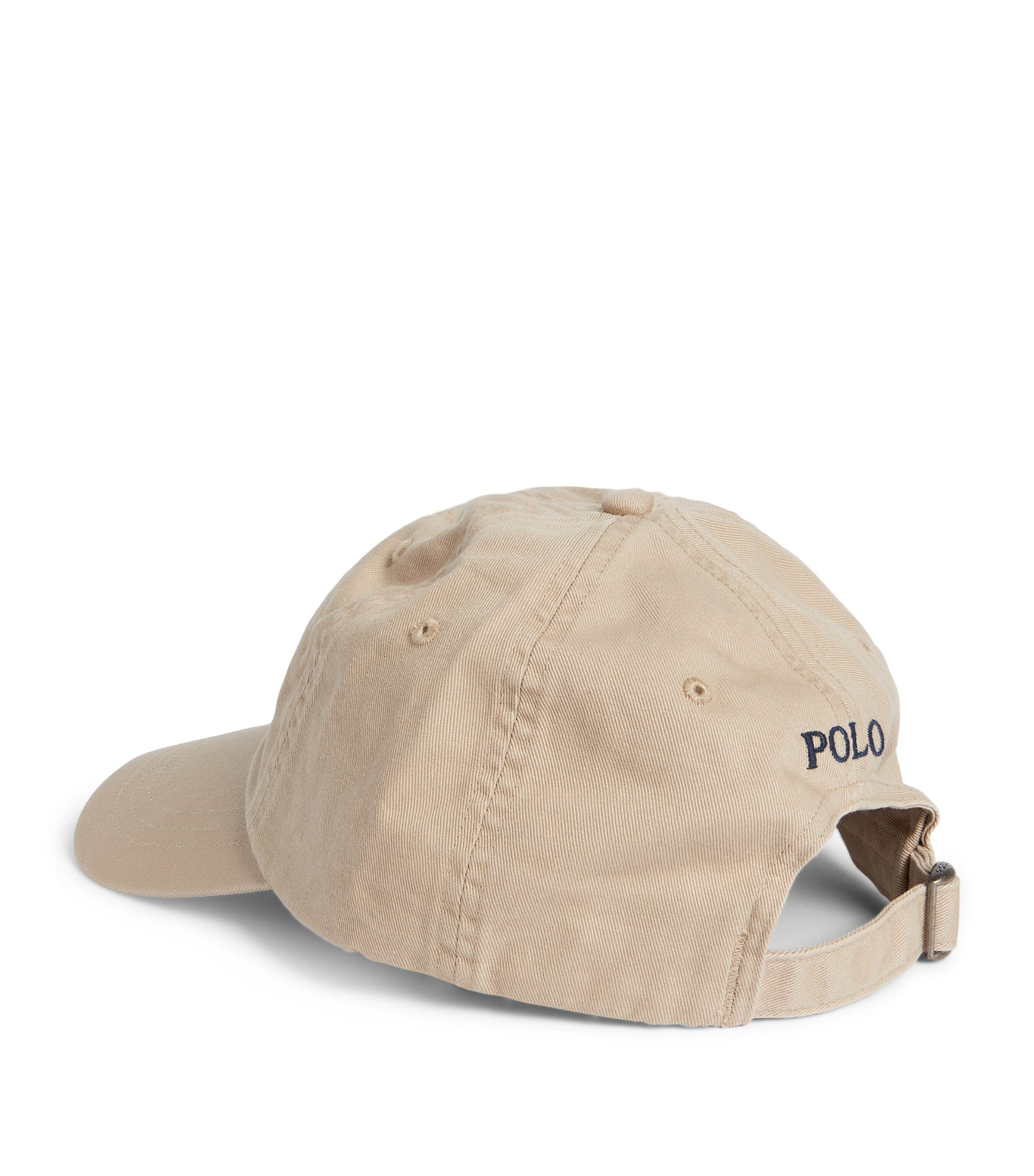 Cotton Logo Baseball Cap NUBUCK/RELAY BLUE Image 2