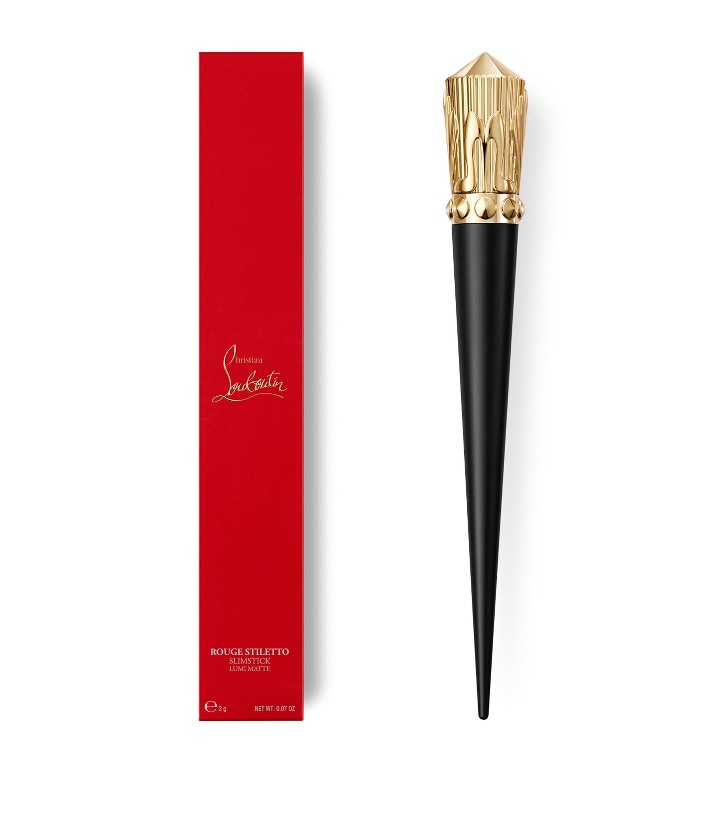 Christian Louboutin Rouge Stiletto Lumi Matte Lipstick Coralito Image 7