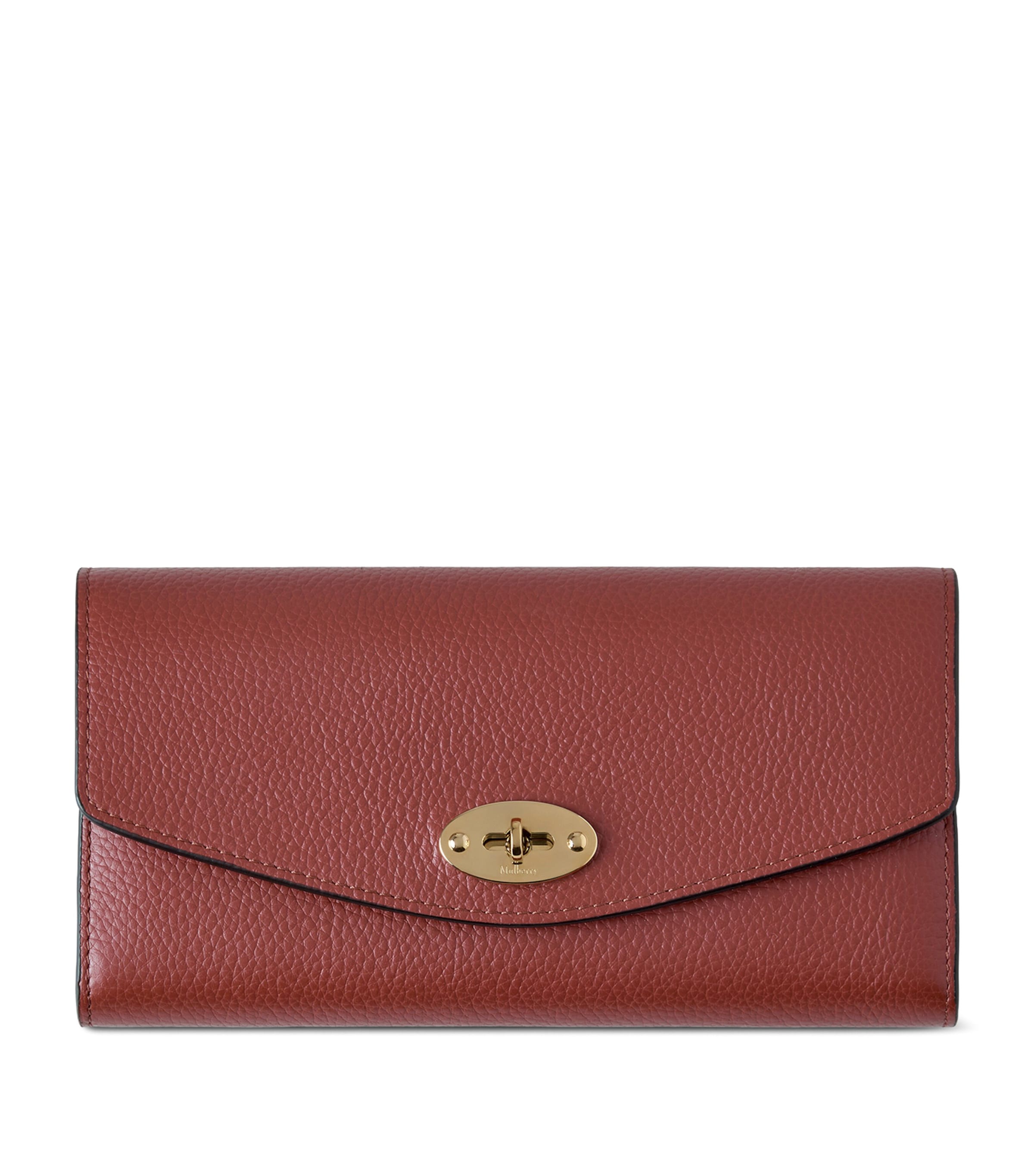 Mulberry Leather Darley Wallet In Brown