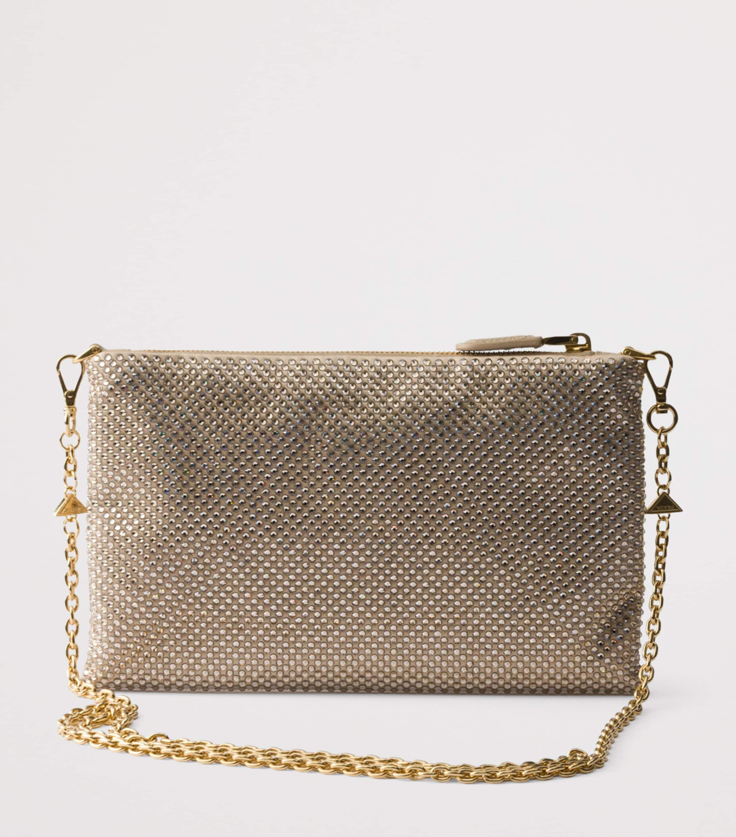 Mini Crystal-Embellished Pouch F0GCN Image 3