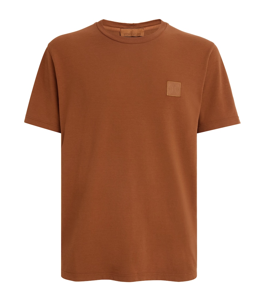 Stone Island Mens GHOST PIECE Logo T-Shirt Image 1