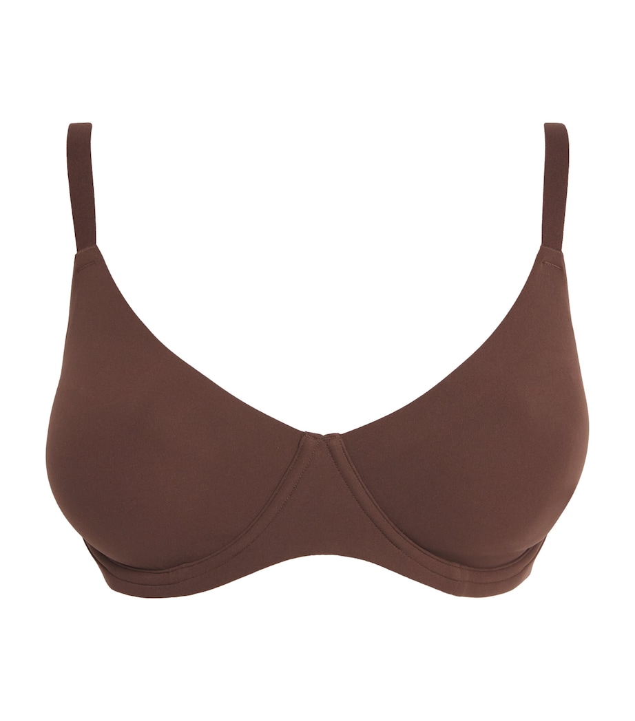 Fits Everybody Unlined Demi Bra COCOA Image 1