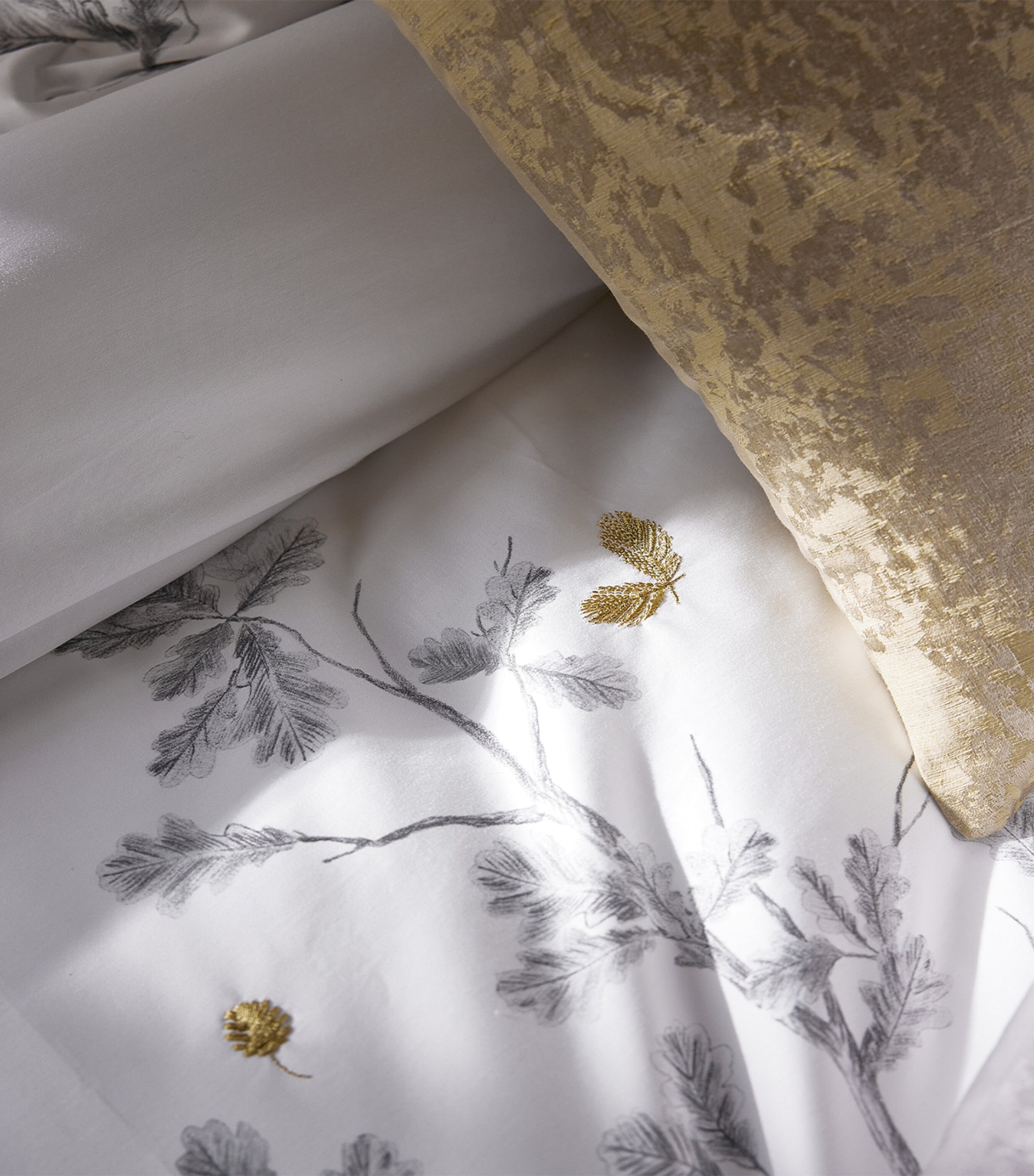 Alexandre Turpault Cotton Saison Super King Duvet Cover (260cm x 220cm) Noir & Blanc Image 2