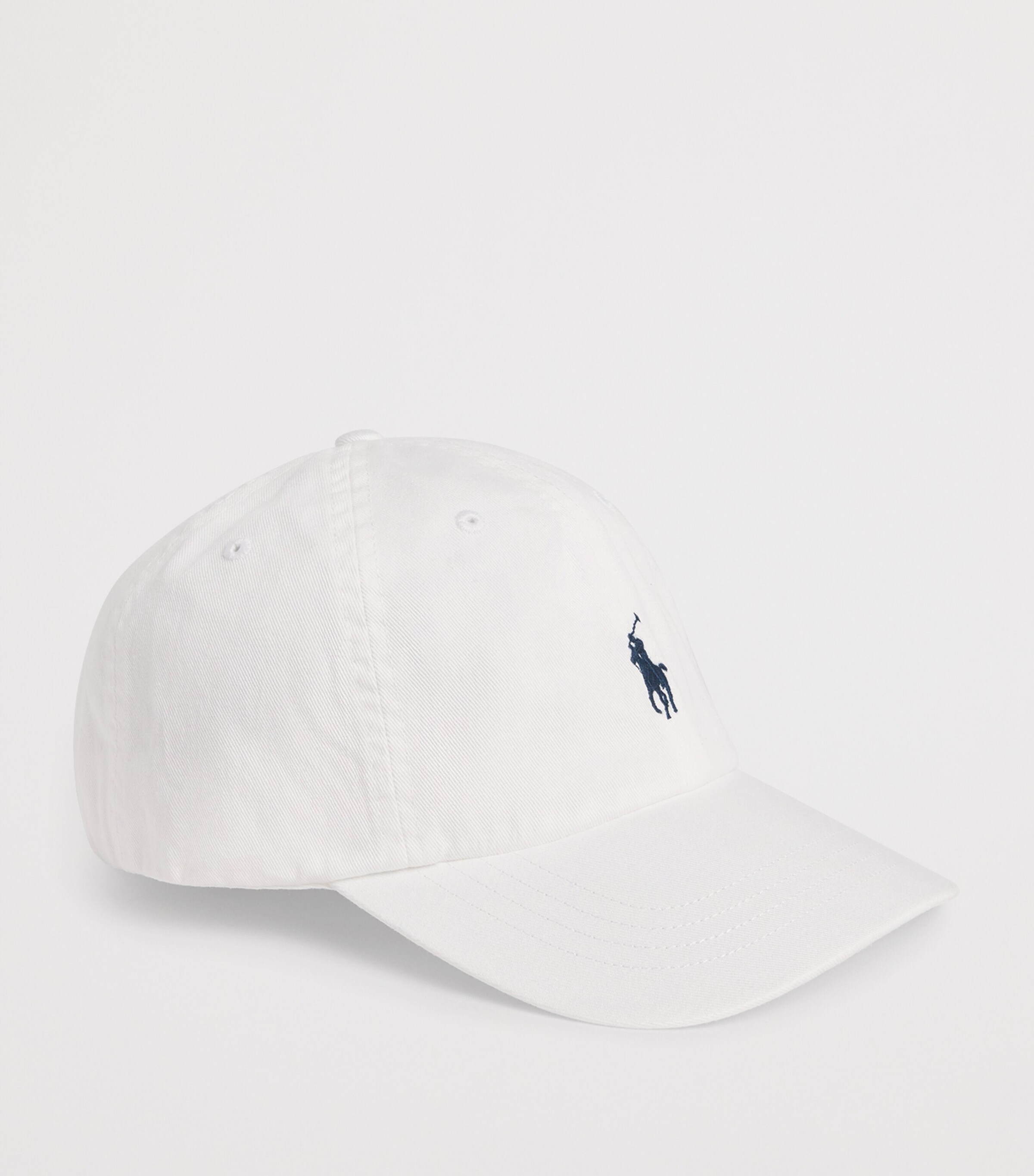Polo Ralph Lauren Polo Pony Baseball Cap White/ Newport Navy Image 2