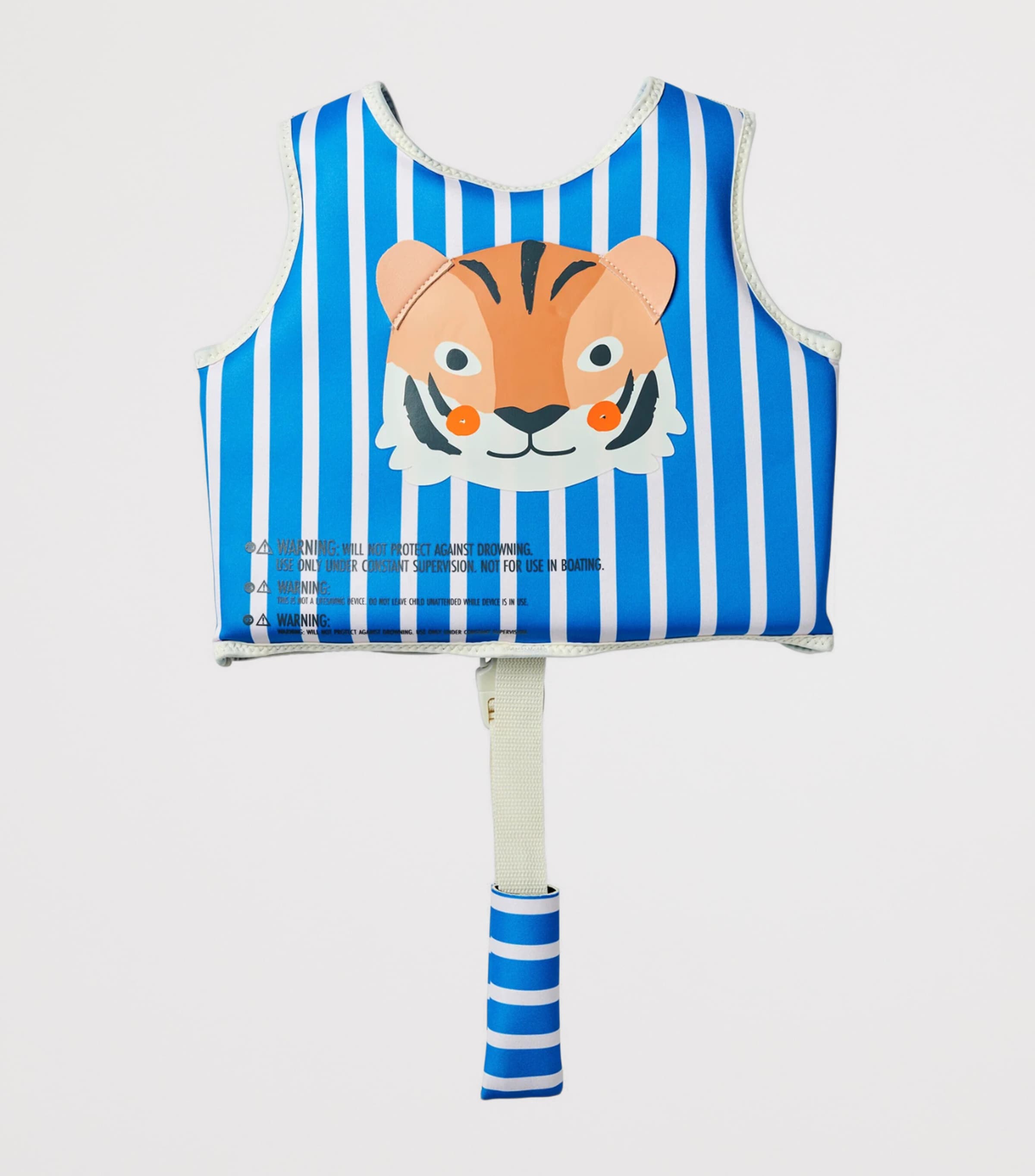 Sunnylife Kids Tino the Tiger Swim Vest (24-36 Months) Blue Image 5