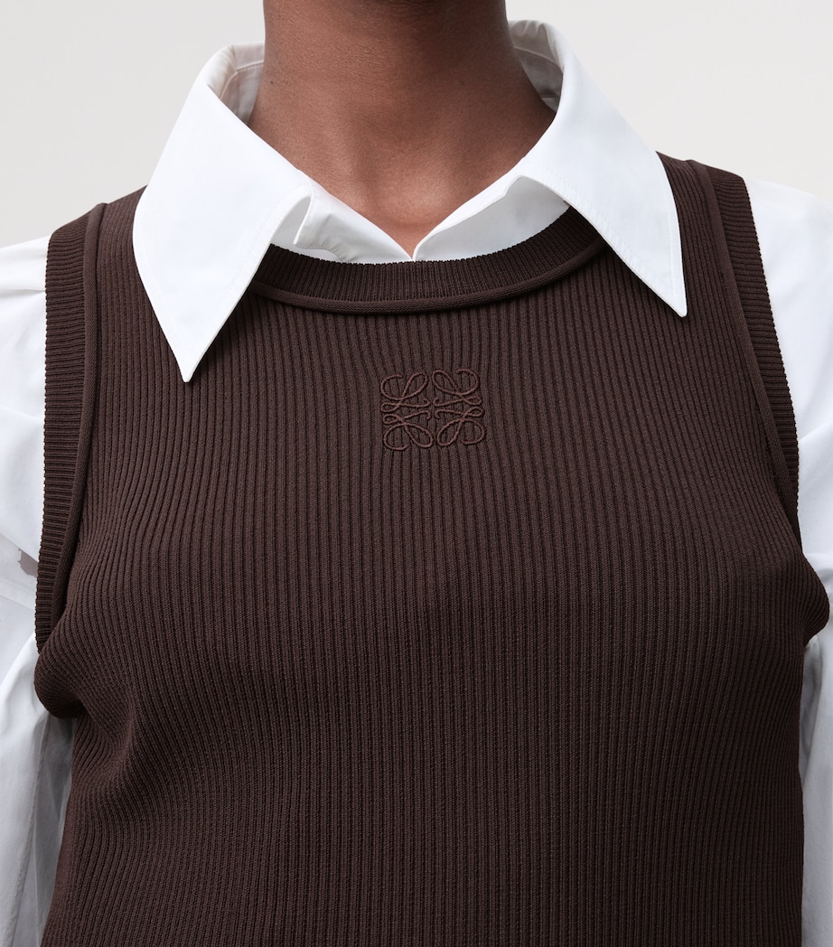 Anagram Tank Top BROWN Image 5