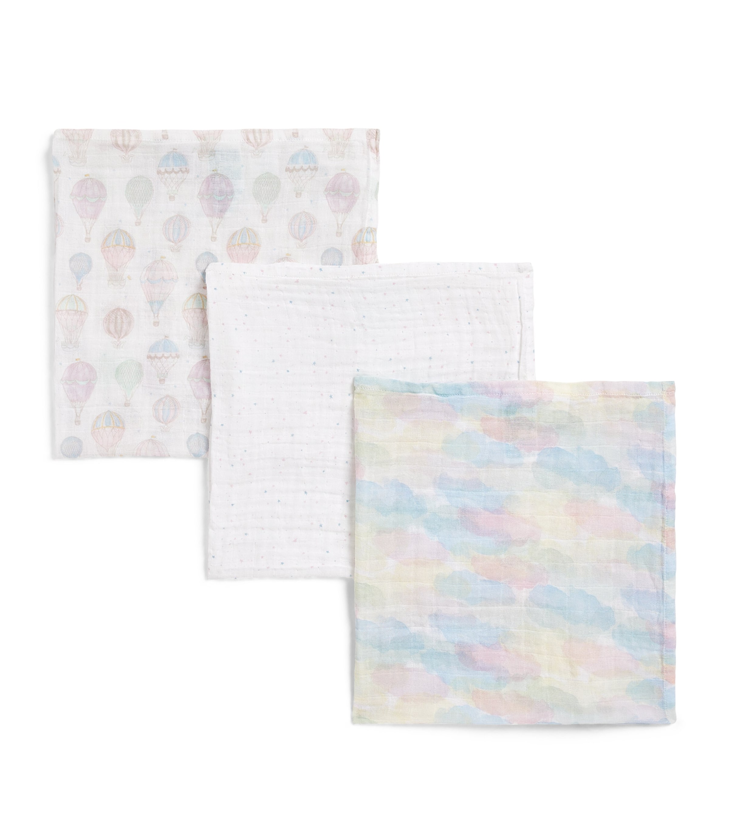 Aden + Anais Above The Clouds Musy Squares In Pink