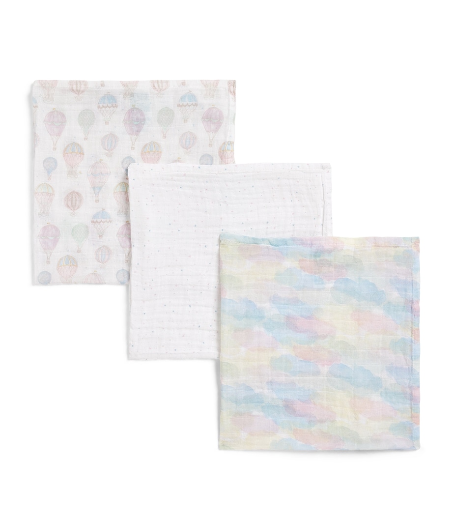 Above The Clouds Musy Squares (Pack of 3) PINK Image 1