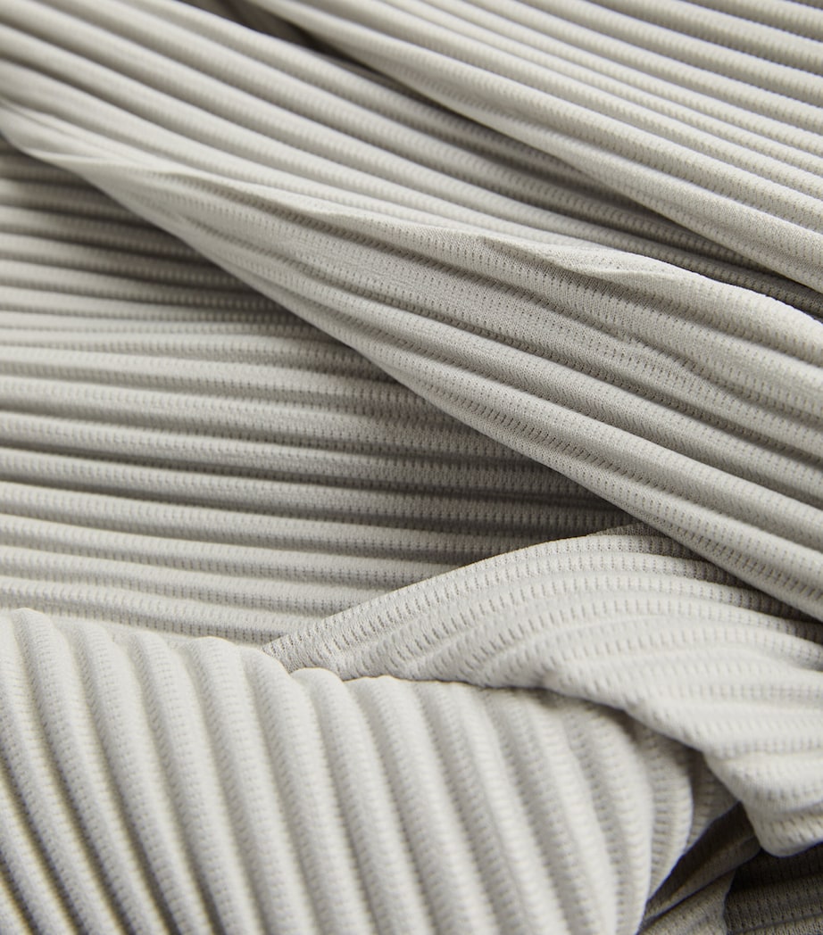 Pleated Slim Trousers 11 LIGHT GRAY Image 5