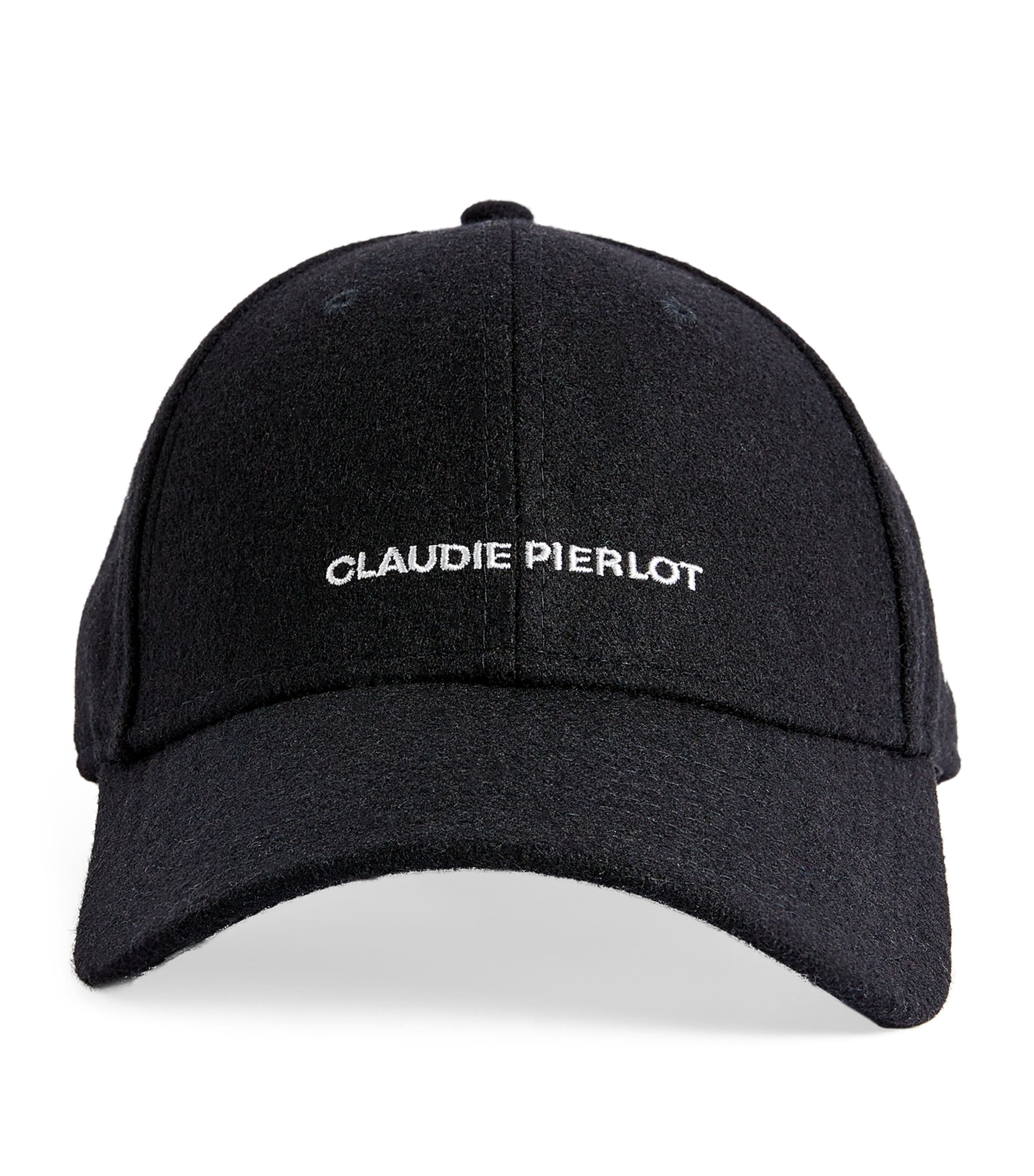 Claudie Pierlot Logo Baseball Cap In Blue