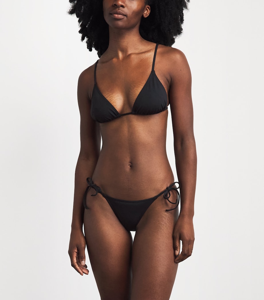 Eres Womens Mouna Triangle Bikini Top Noir Nn Image 2