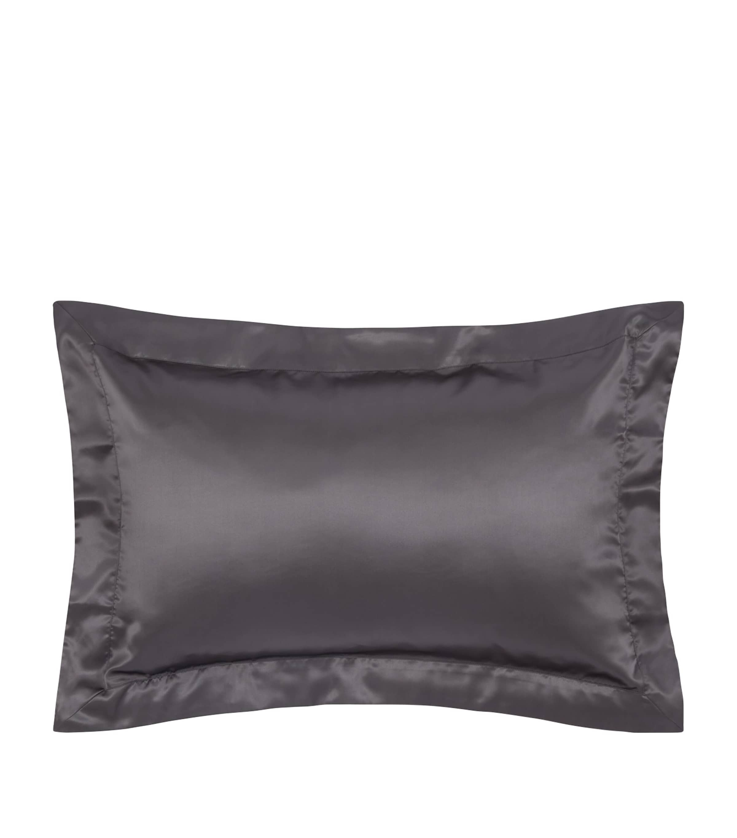 Gingerlily Silk King Pillowcase In Black