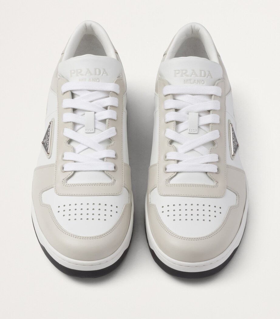 Prada Leather Downtown Sneakers Image 2