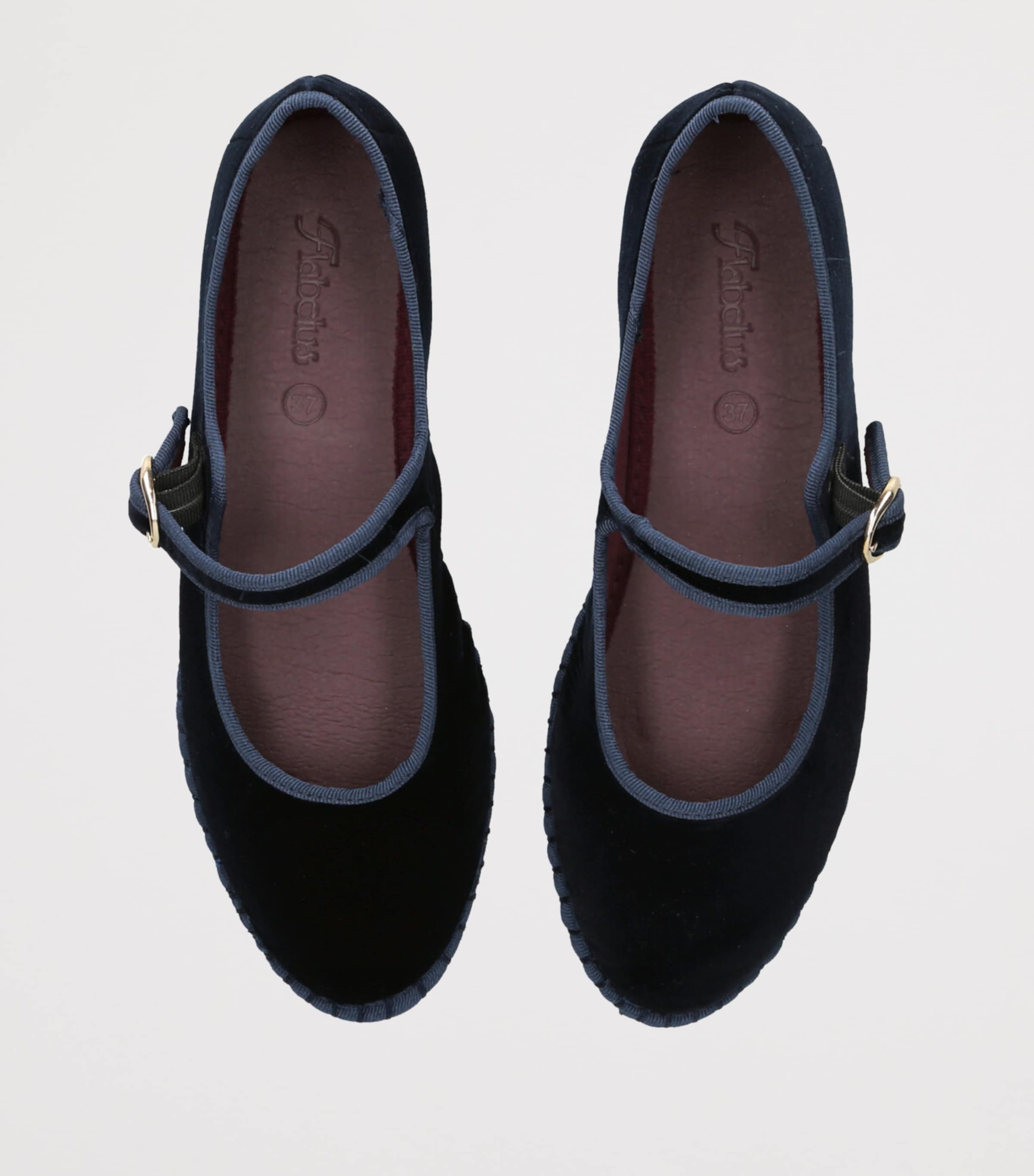 Velvet Molly Mary Janes BLUE Image 4