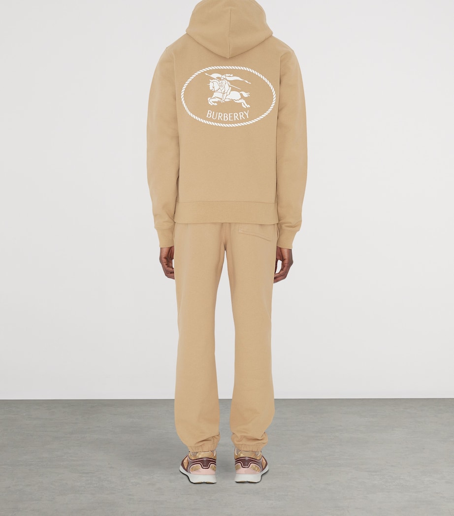 Cotton Knight Stamp Hoodie FLAX Image 4