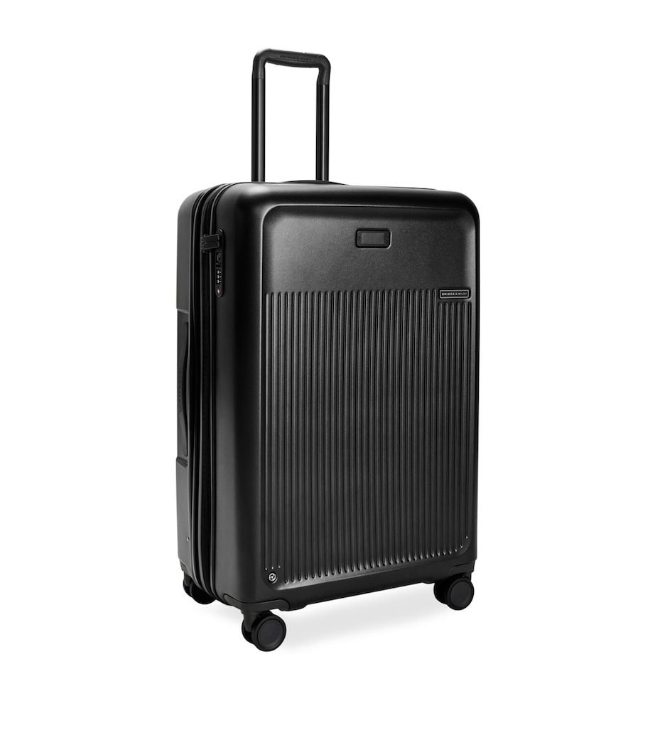 Large Check-In Expandable Spinner Suitcase (76cm) BLACK Image 2