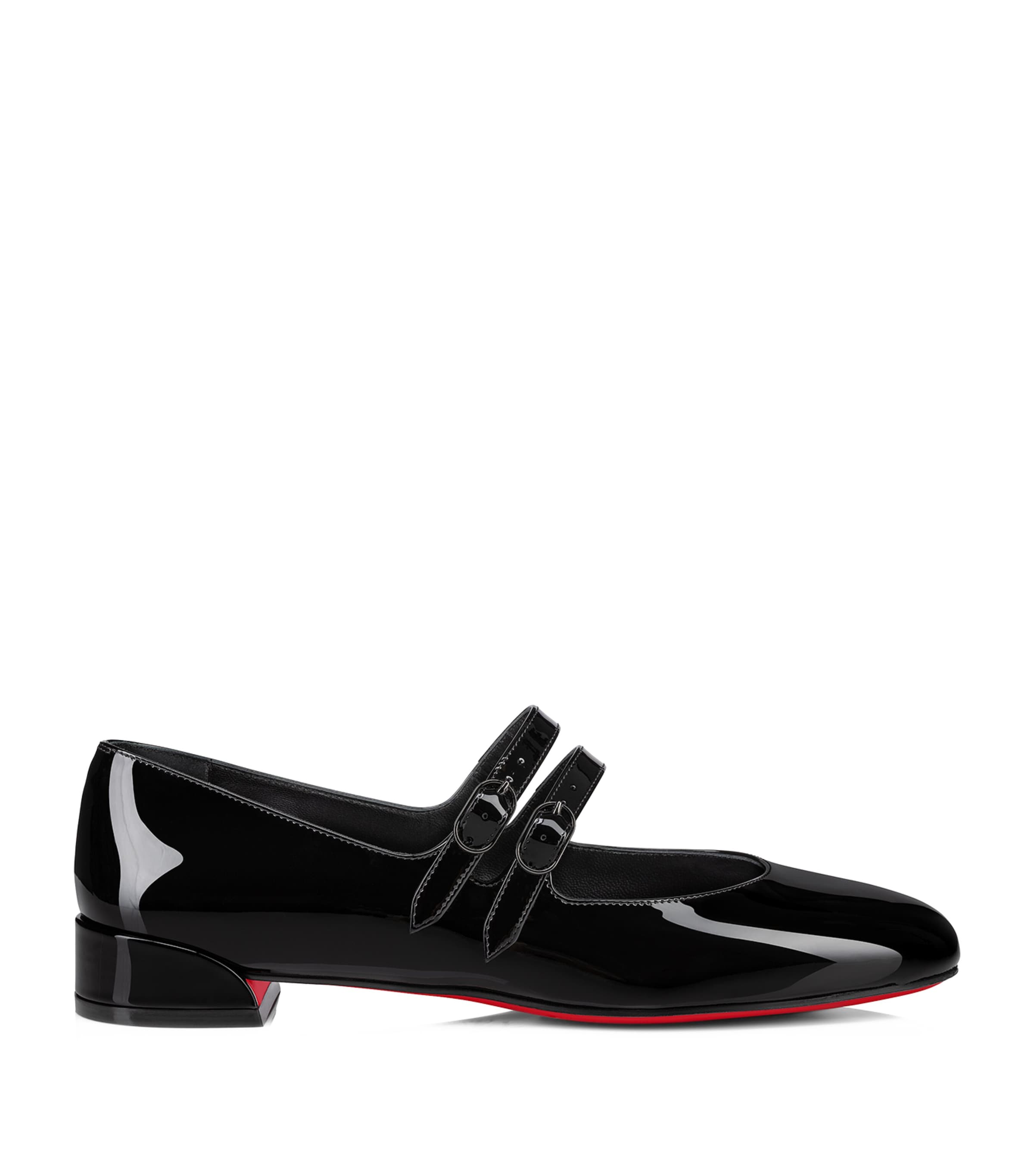 Christian Louboutin Flats In Black