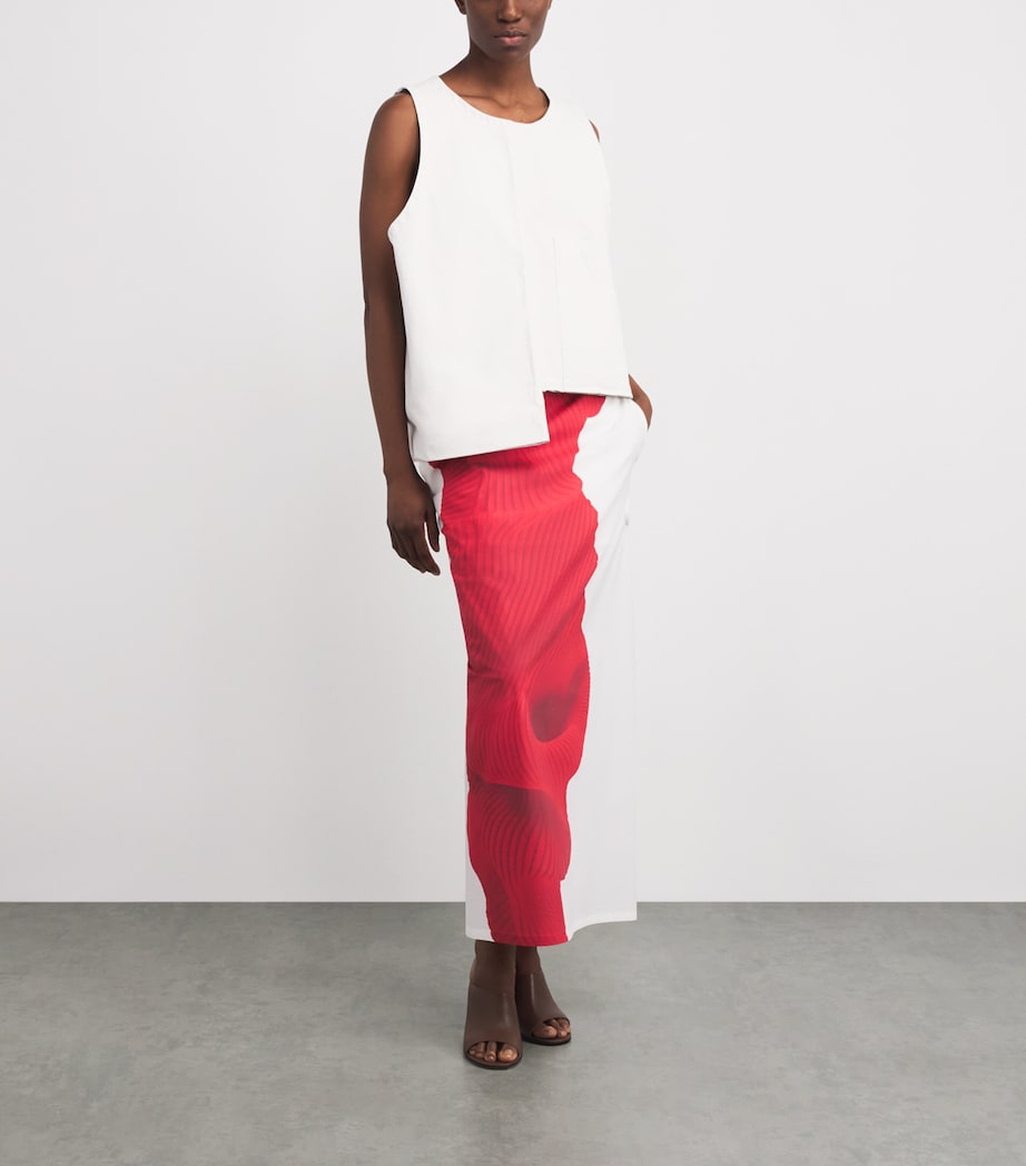 Cotton Sculptural Bag WHITE Image 2