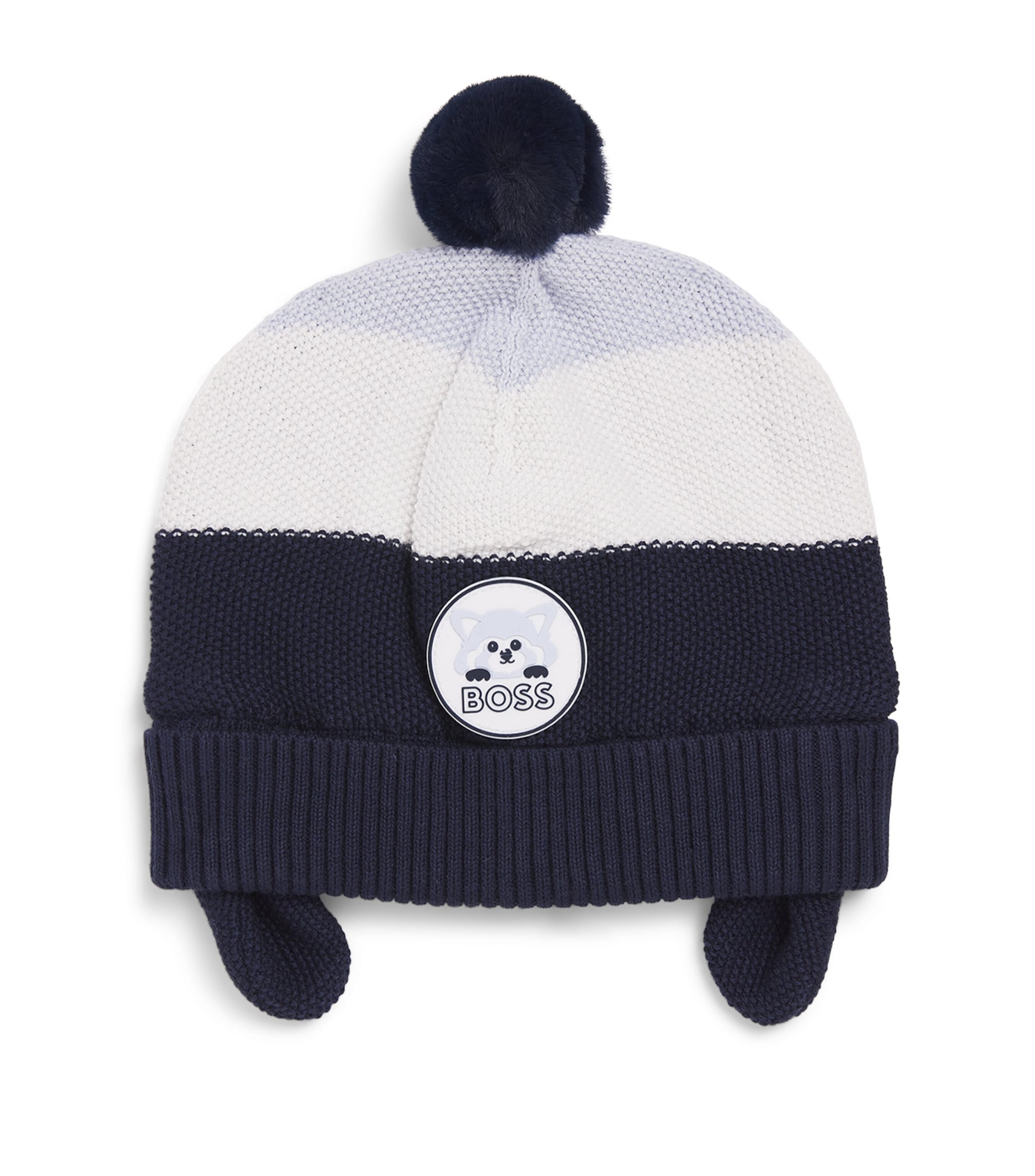 BOSSWEAR COTTON LOGO BEANIE 