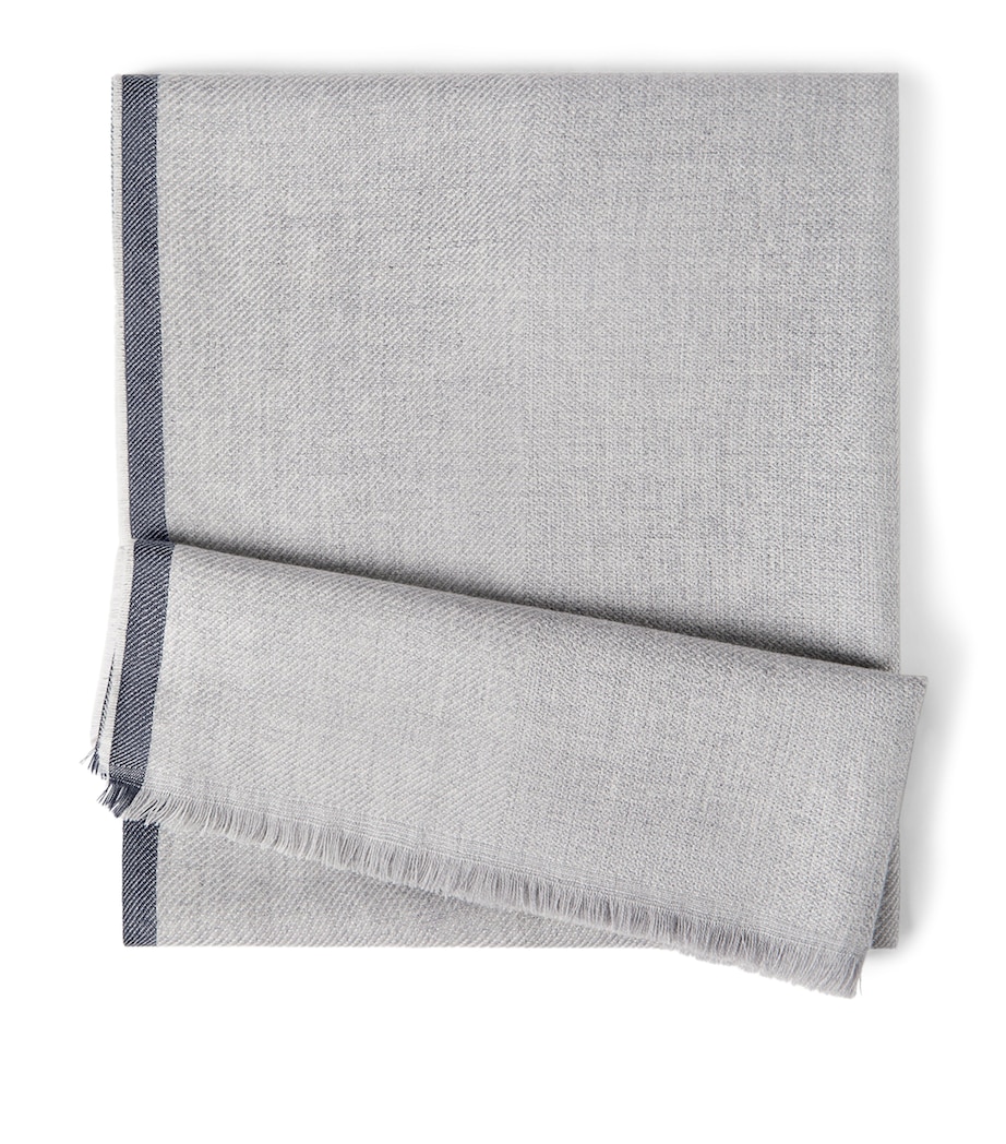 Brunello Cucinelli Wool-Cashmere Scarf Image 1