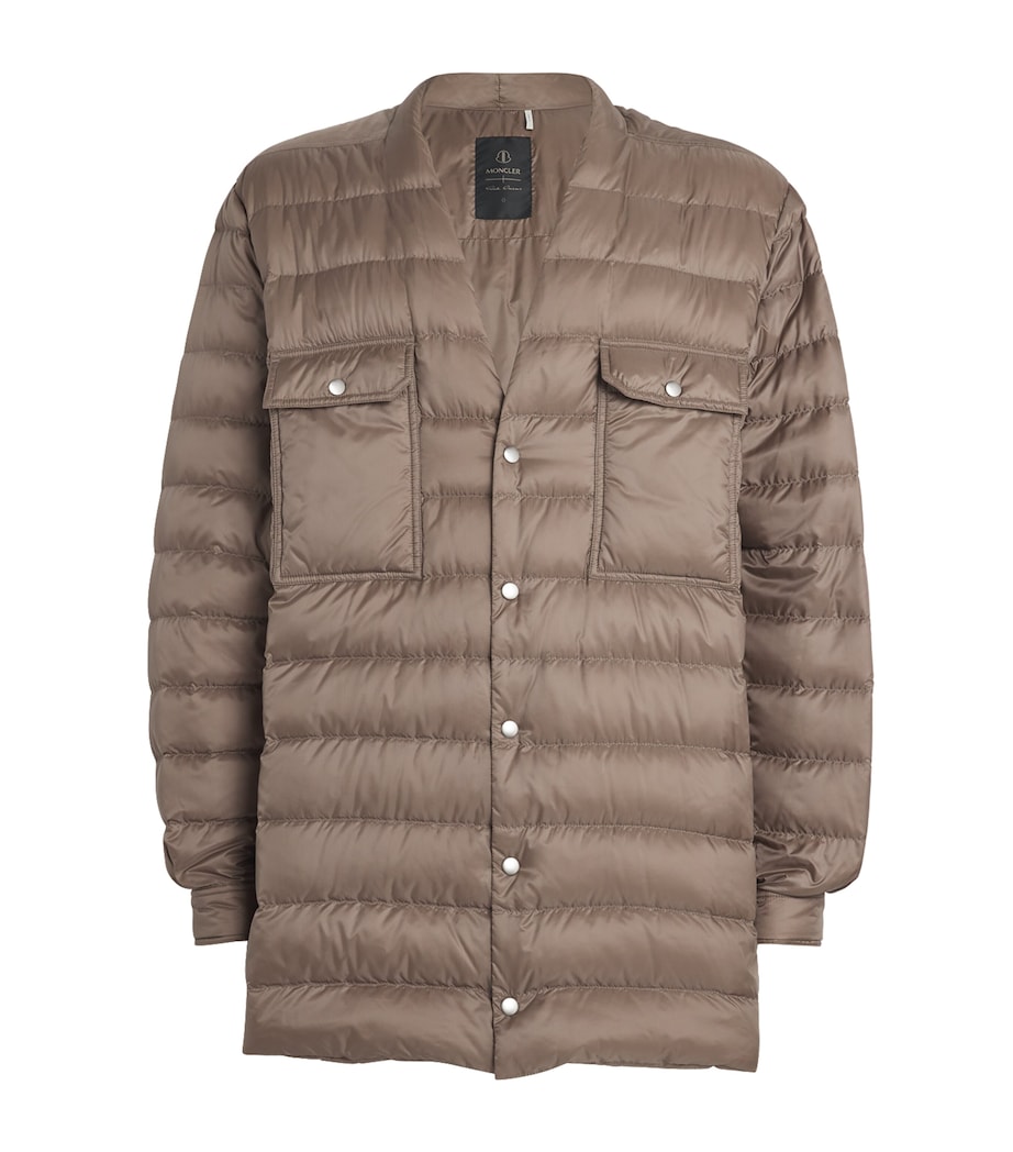 Rick Owens Mens x Moncler Down Puffer Jacket Image 1