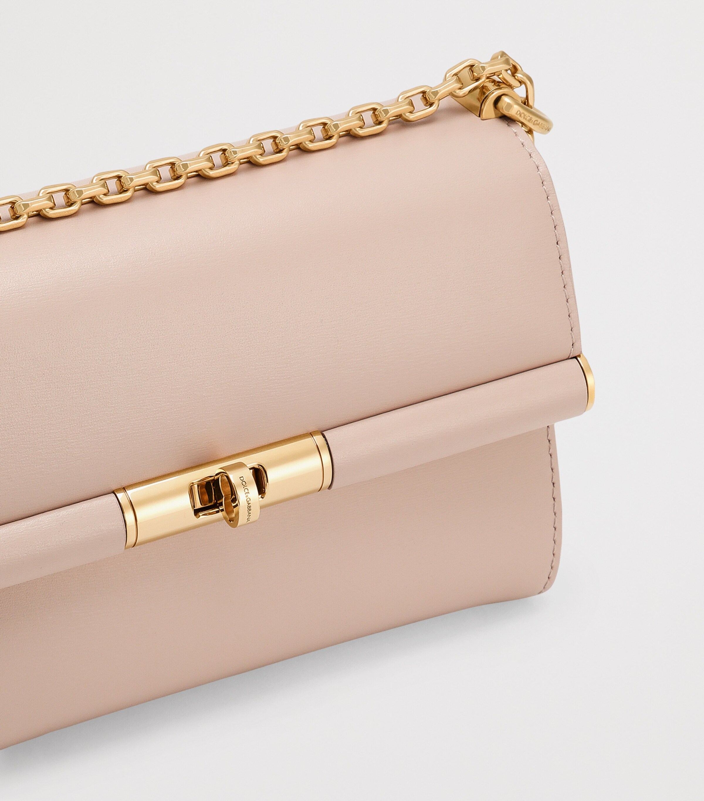 Calfskin Marlene Shoulder Bag 80095-NUDE 1 Image 5