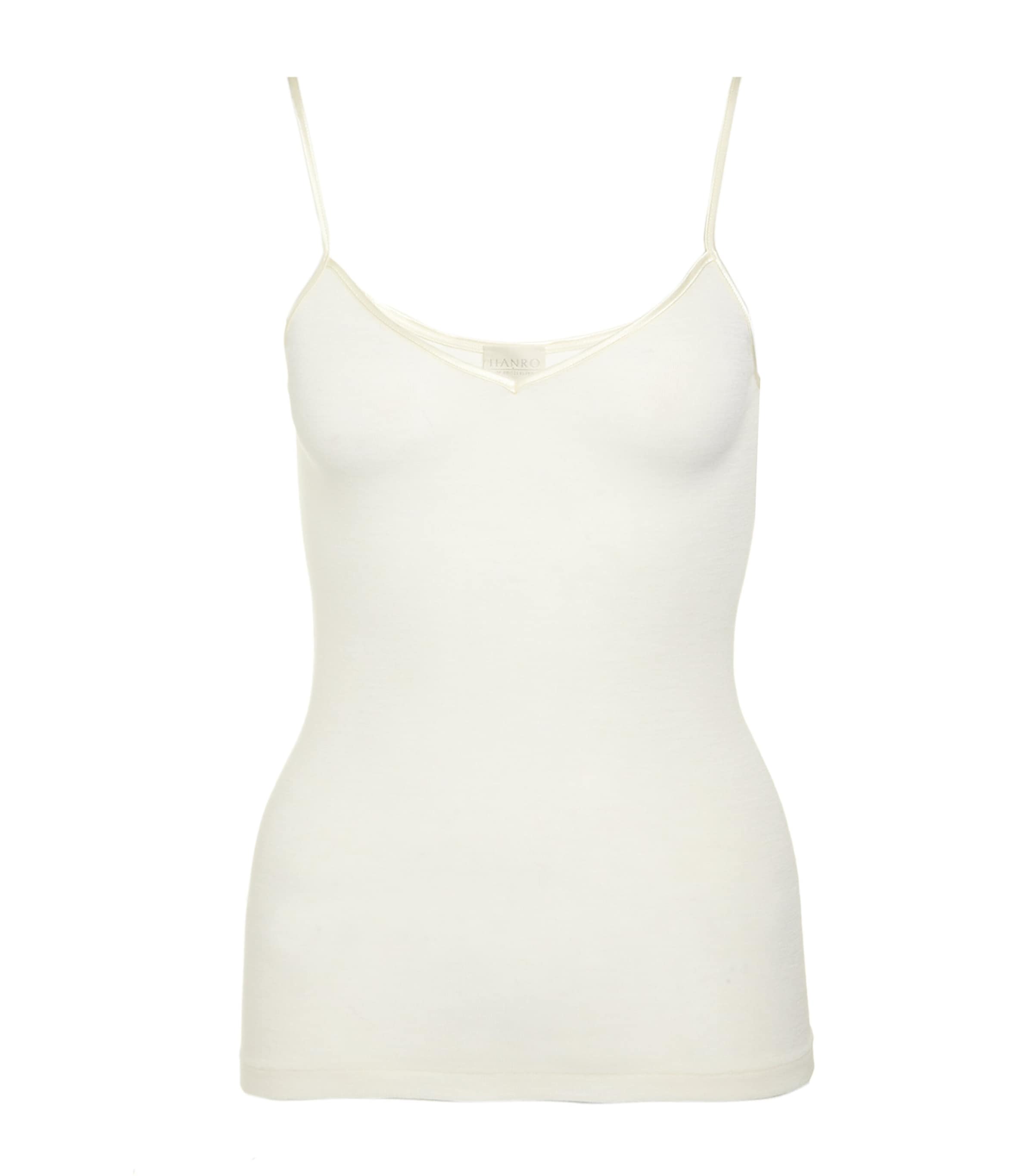 Shop Hanro Wool And Silk Camisole In Green