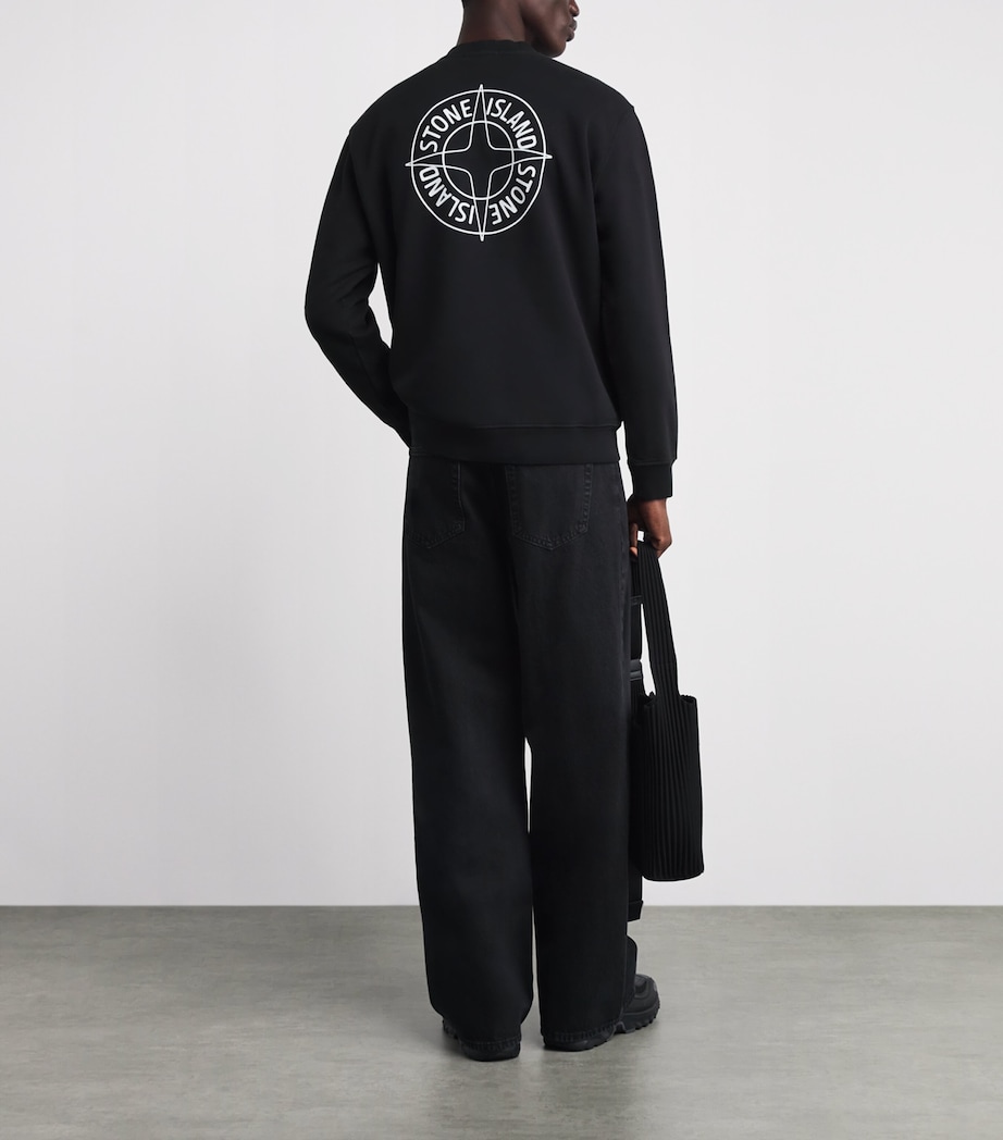 Cotton Compass Sweatshirt V0029 Image 2