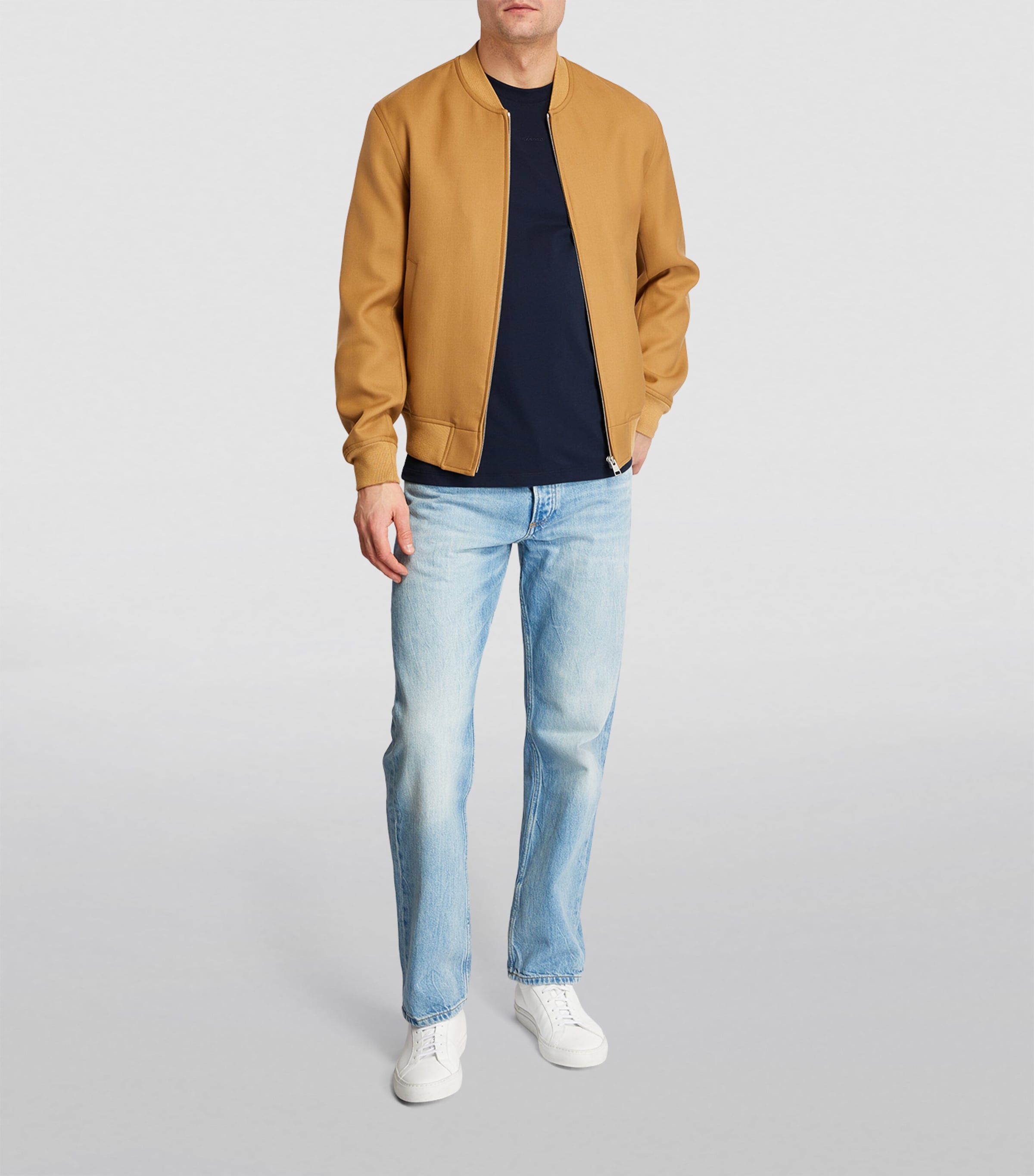 Embroidered Logo T-Shirt NAVY BLUE Image 2