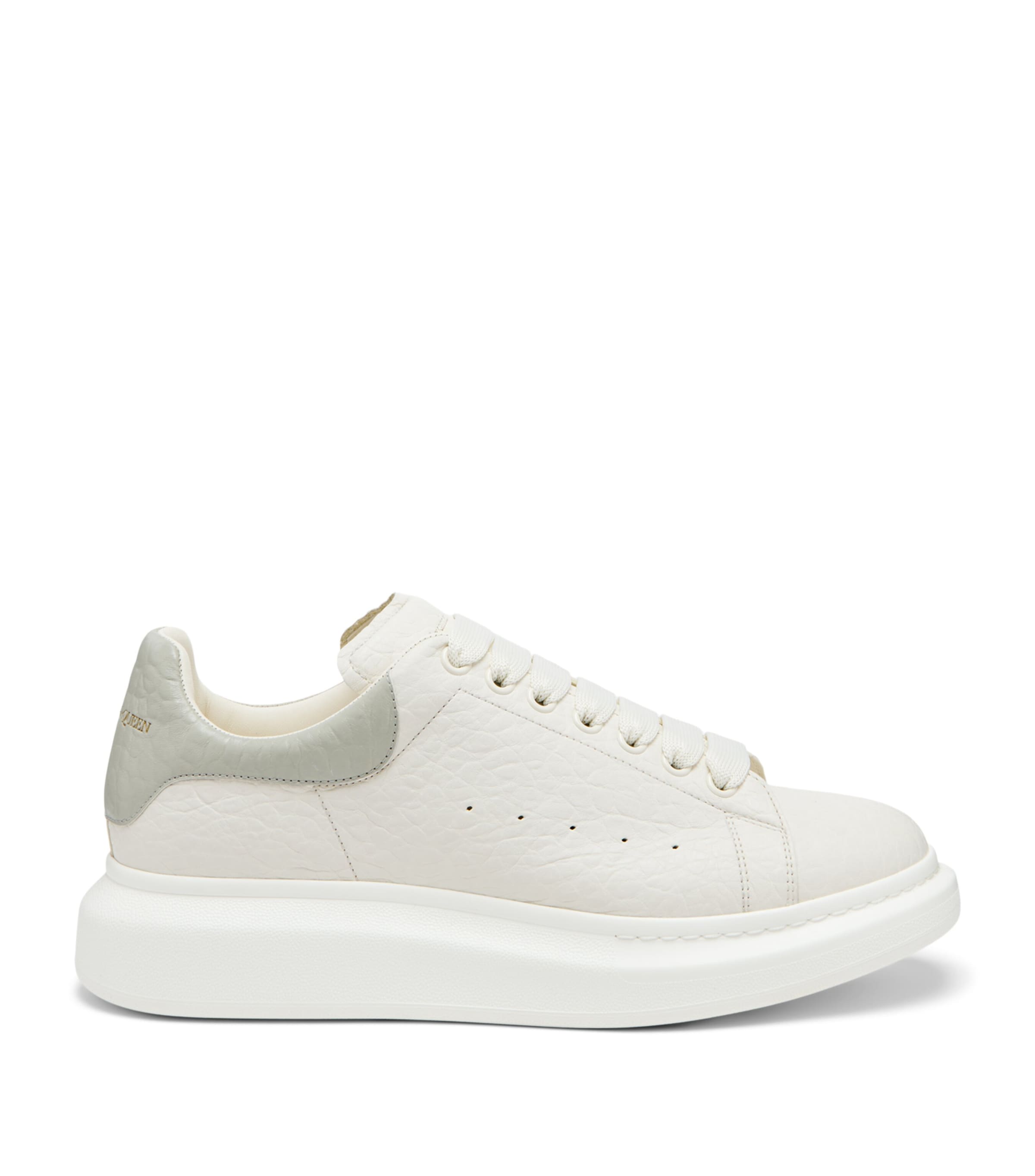 McQueen Leather Oversized Sneakers | Men New In | Mens Shoes | Men Shoes | Trainers | Low-Top Trainers | Designers | McQueen