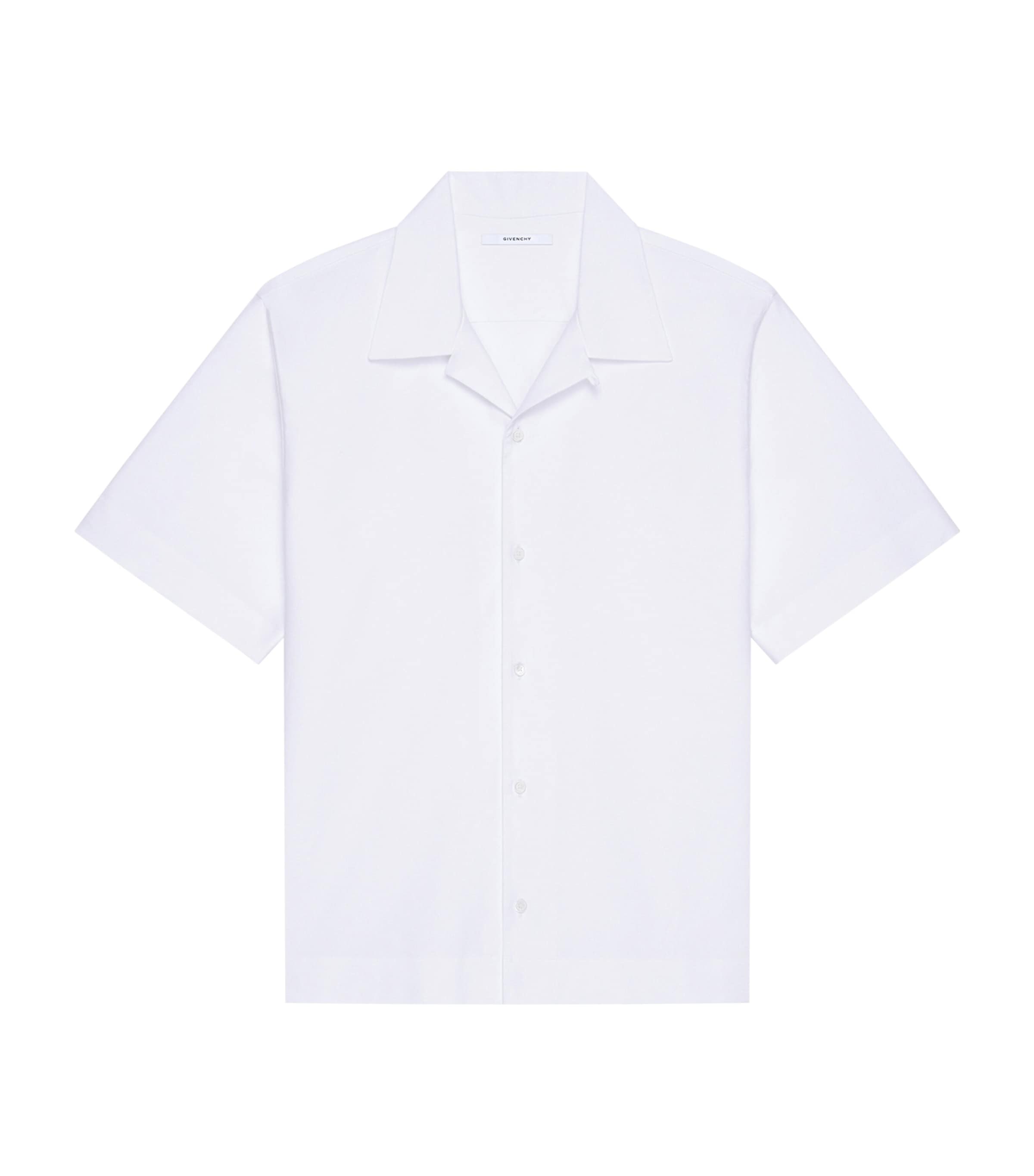 Cotton Bowling Shirt WHITE Image 1