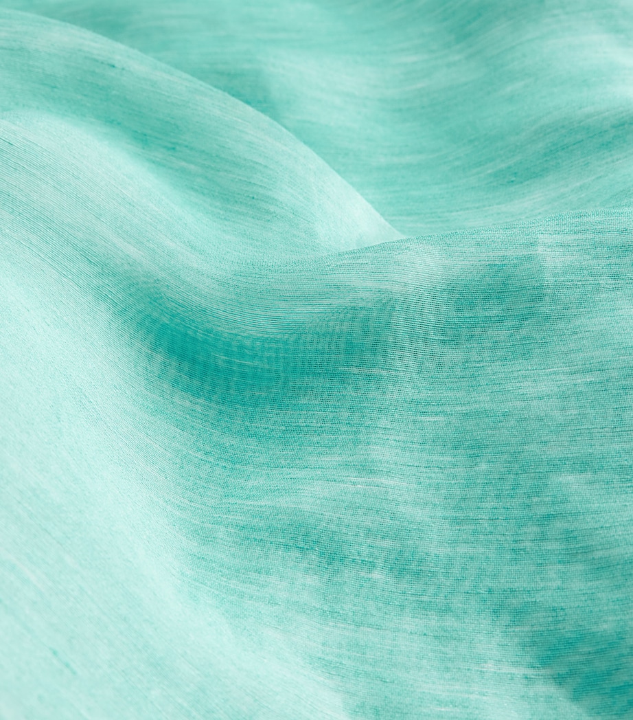Linen-Blend Caicos Kaftan ACQUA Image 5