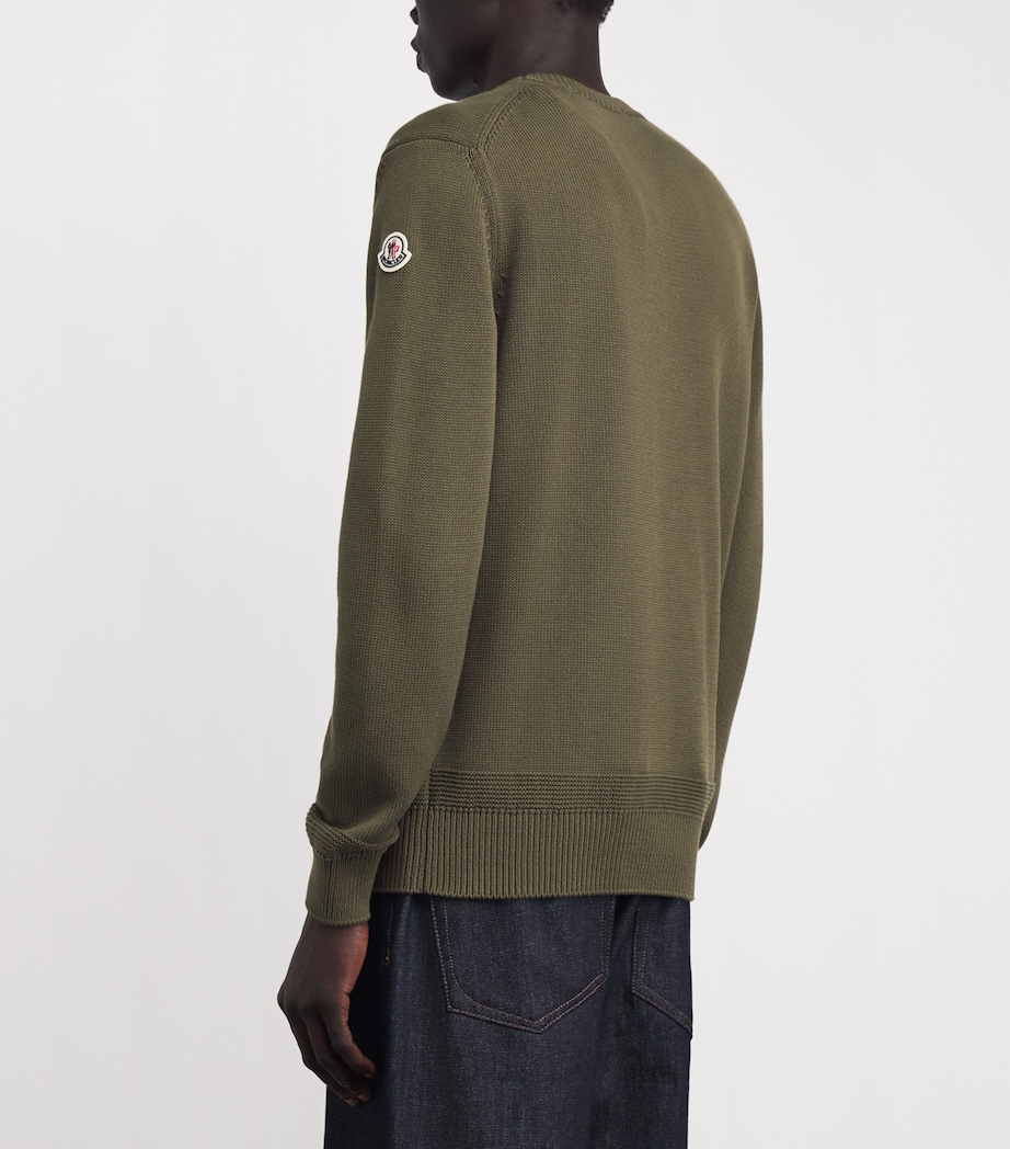 Moncler Mens Cotton Tricot Sweater Image 5