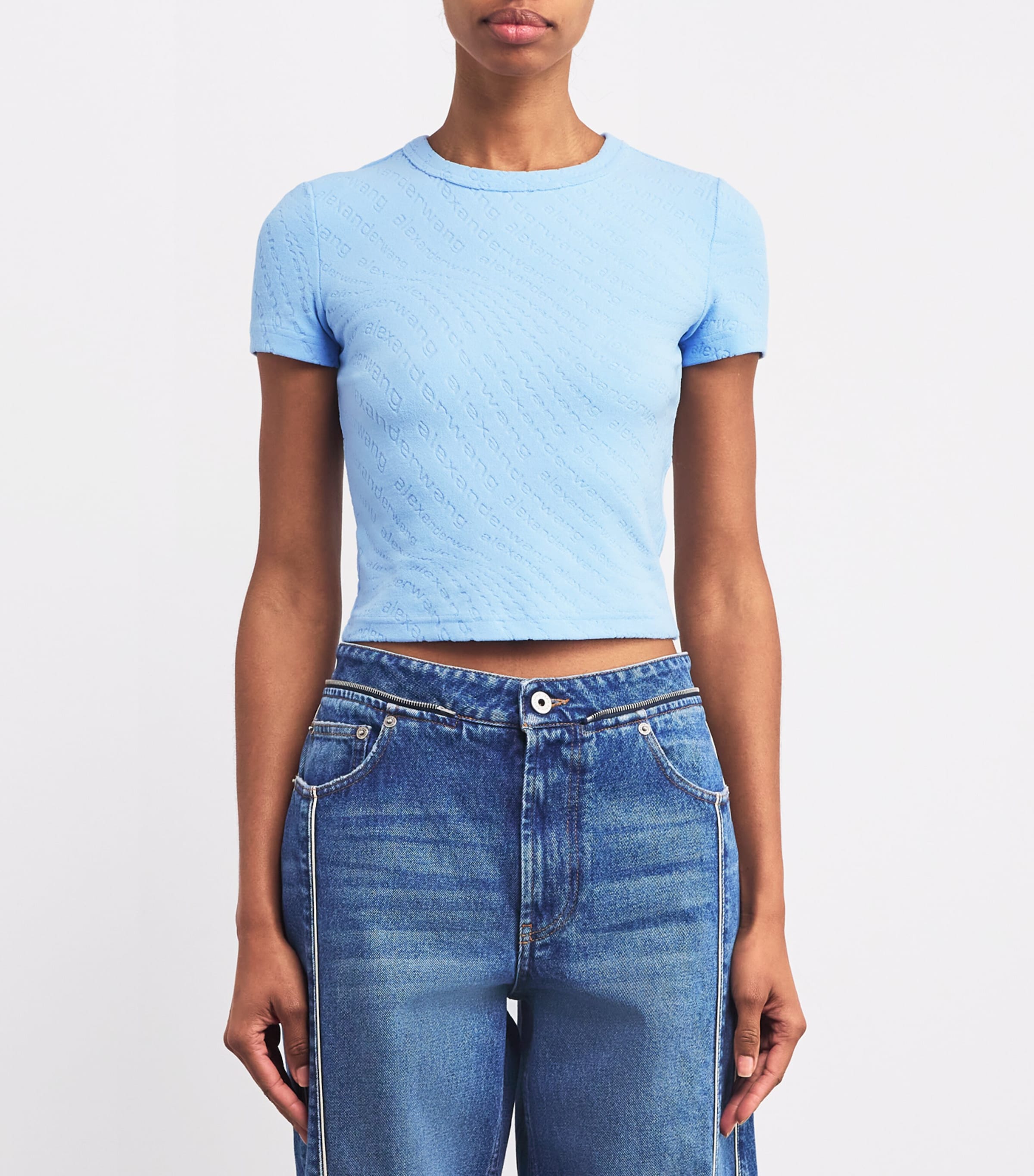 Alexander Wang Logo Jacquard Baby T-Shirt | Harrods UK