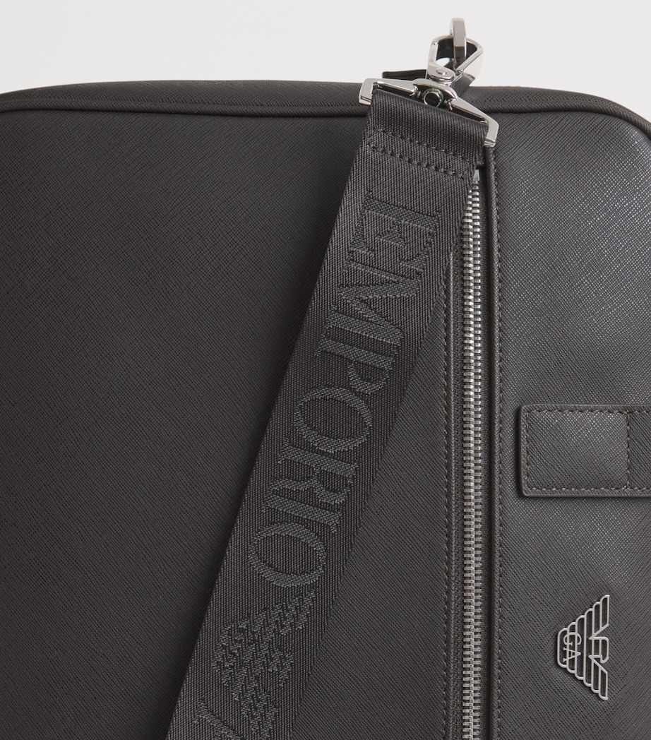 Emporio Armani Saffiano Leather Briefcase Image 6